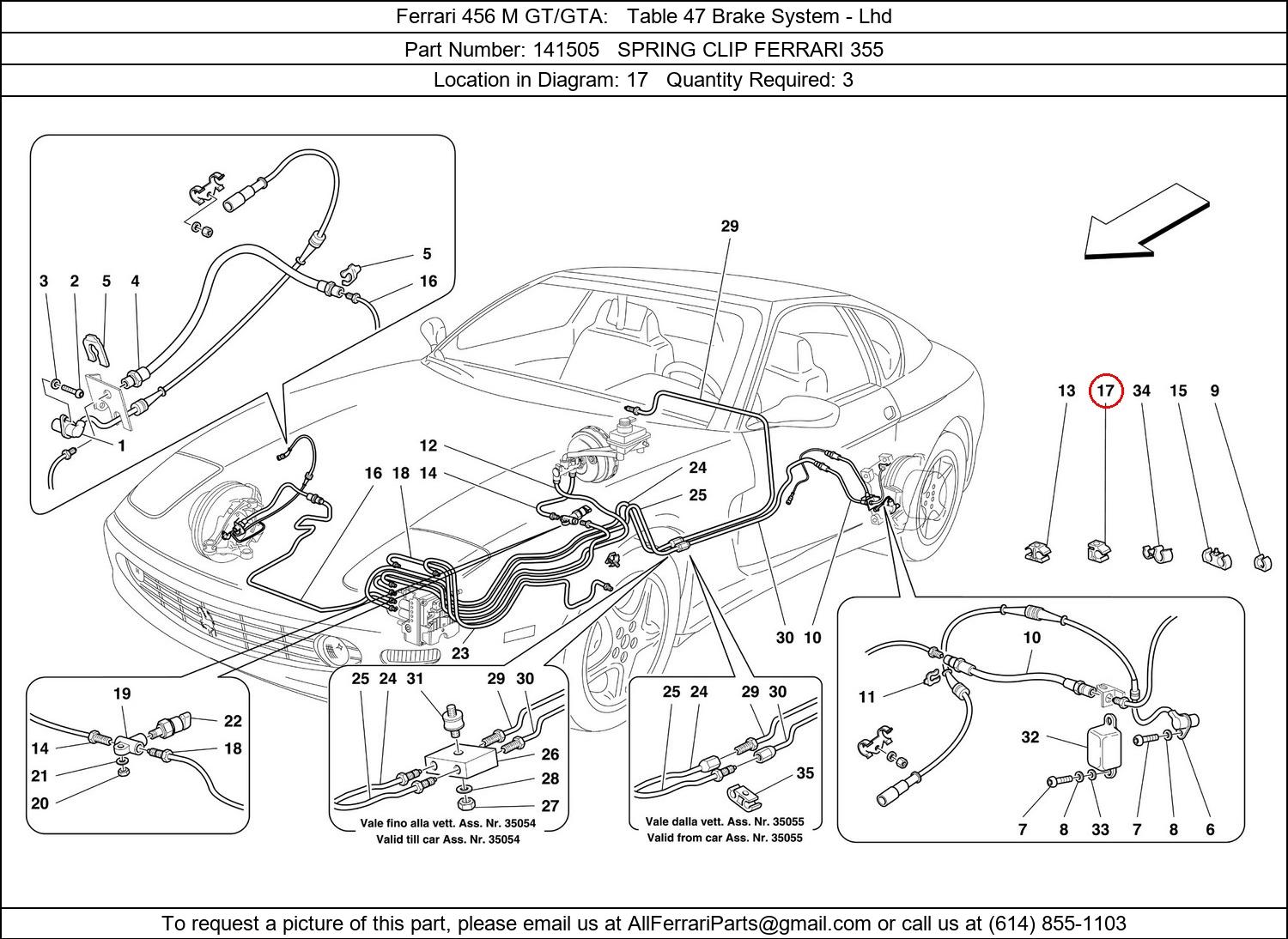 Ferrari Part 141505