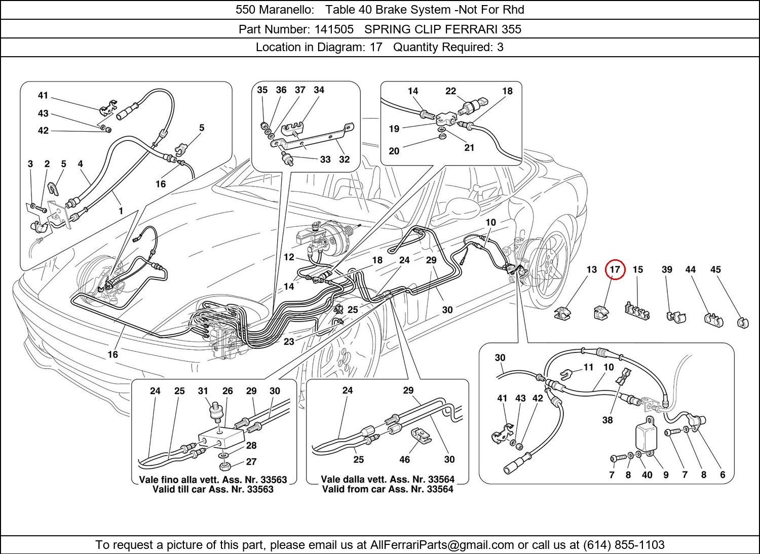 Ferrari Part 141505