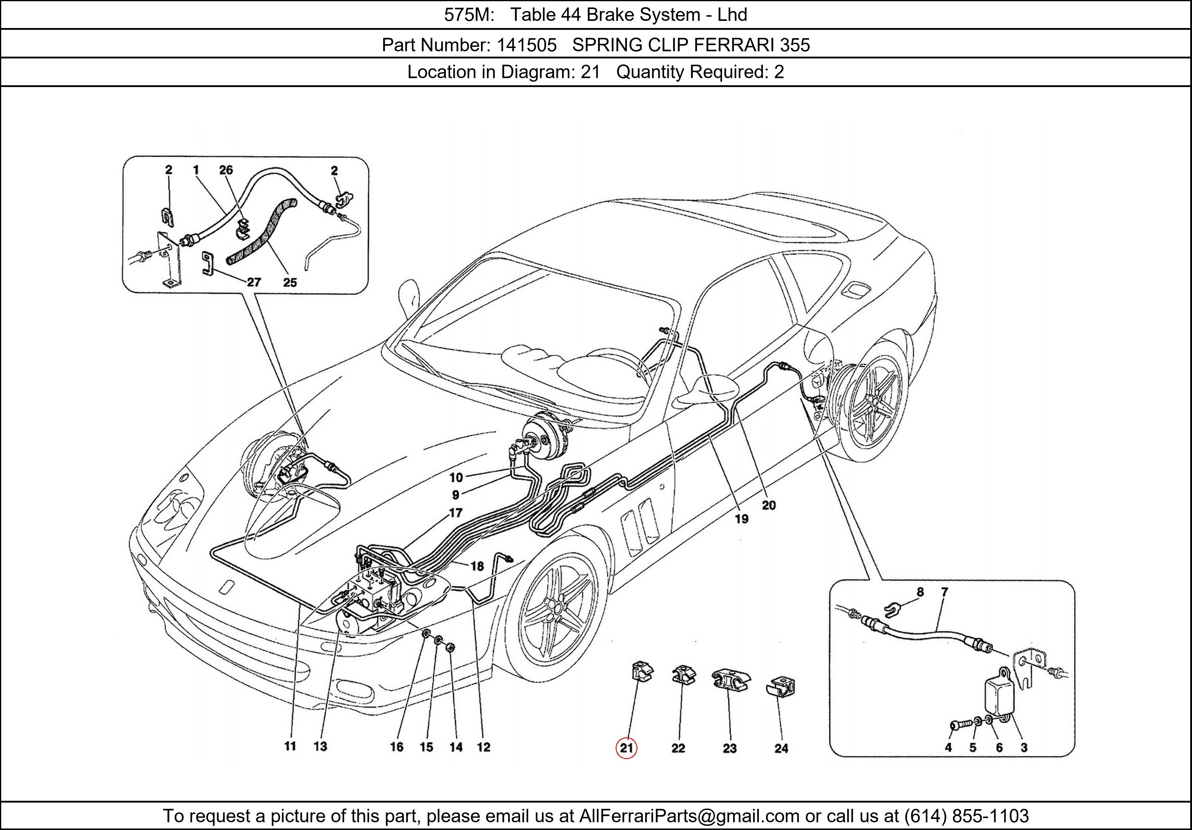 Ferrari Part 141505