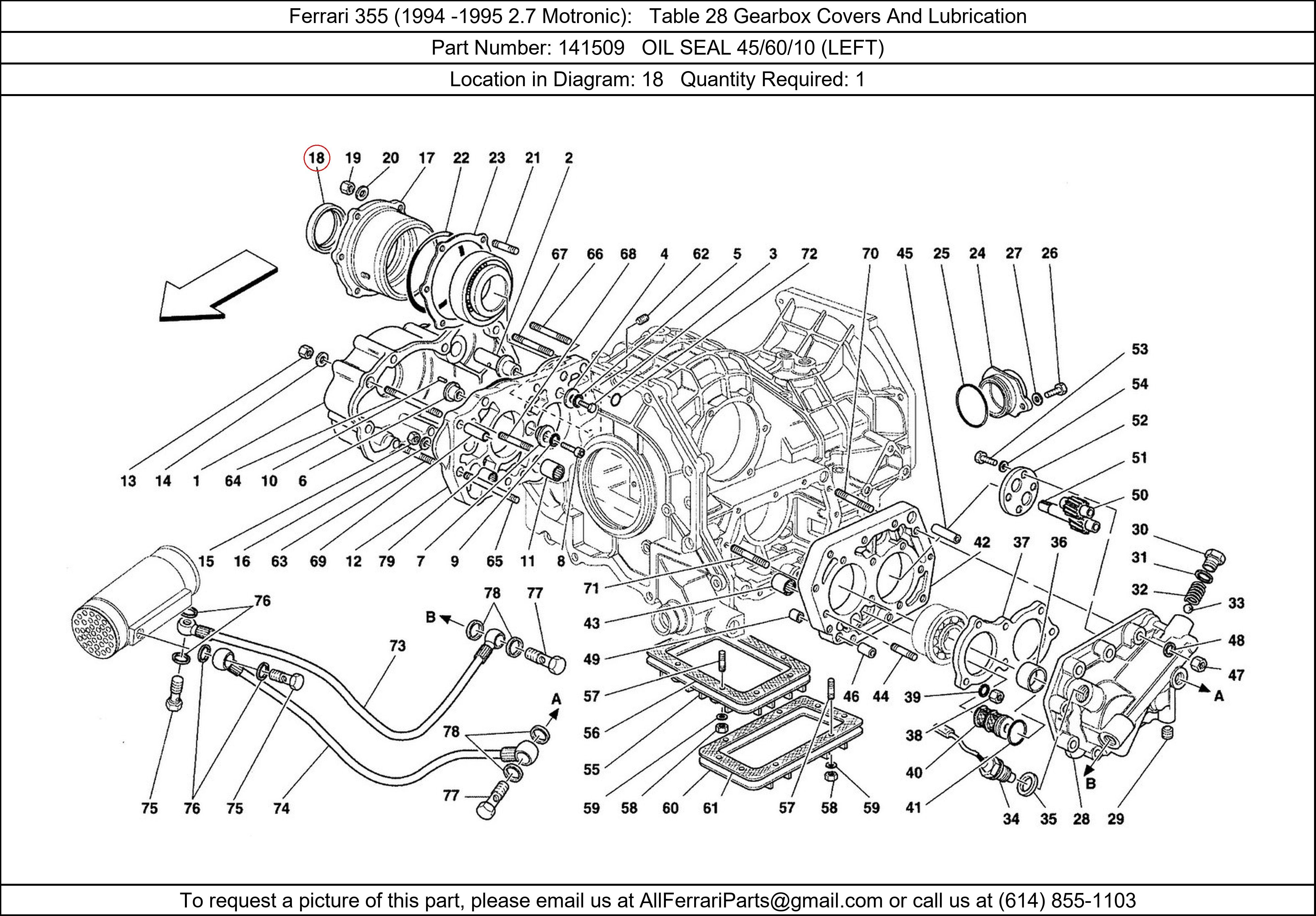 Ferrari Part 141509