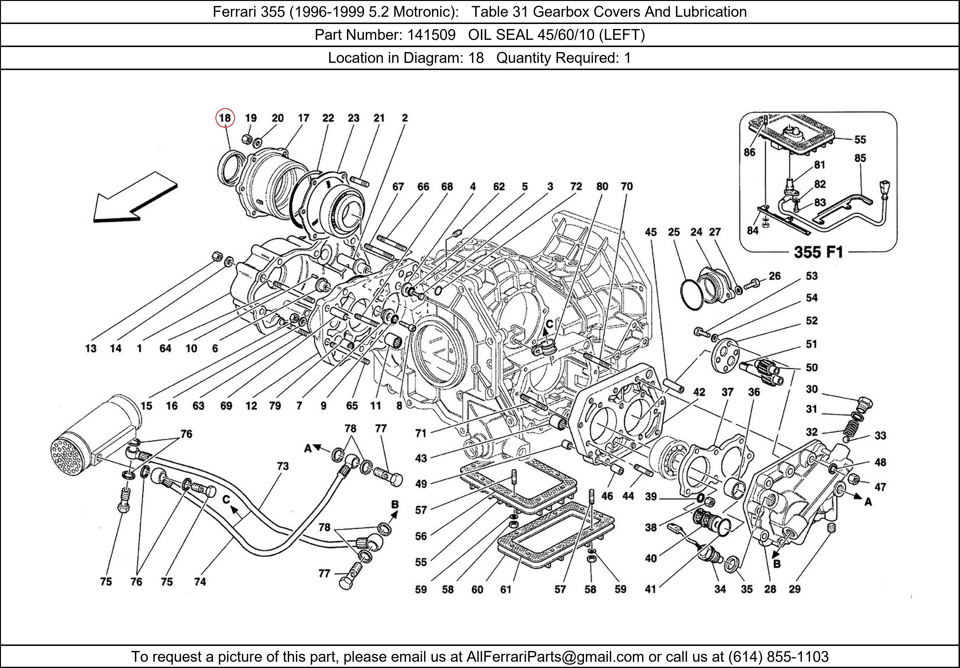 Ferrari Part 141509