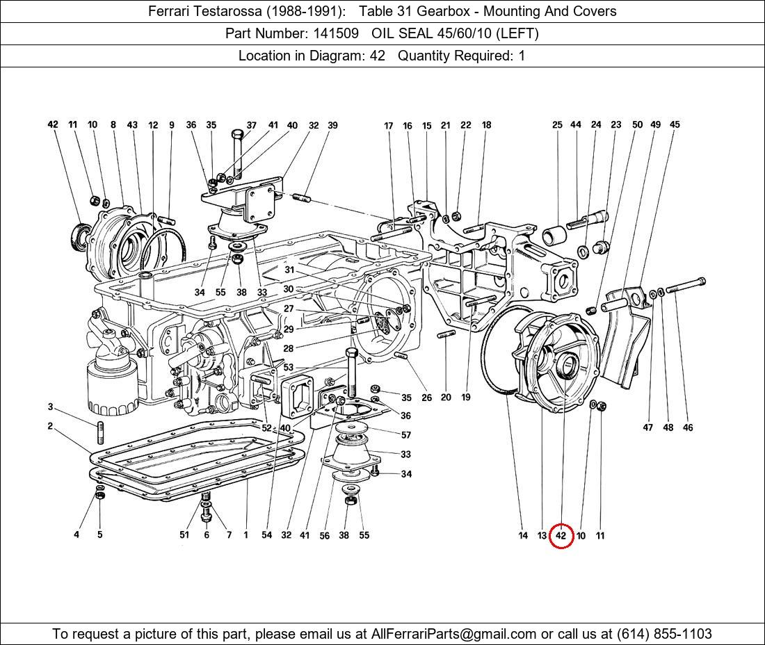 Ferrari Part 141509