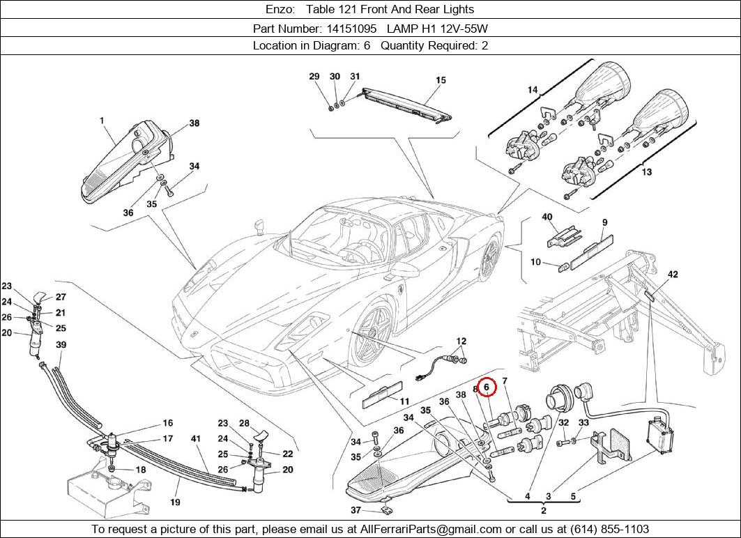 Ferrari Part 14151095