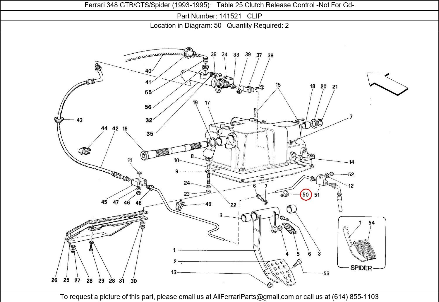 Ferrari Part 141521