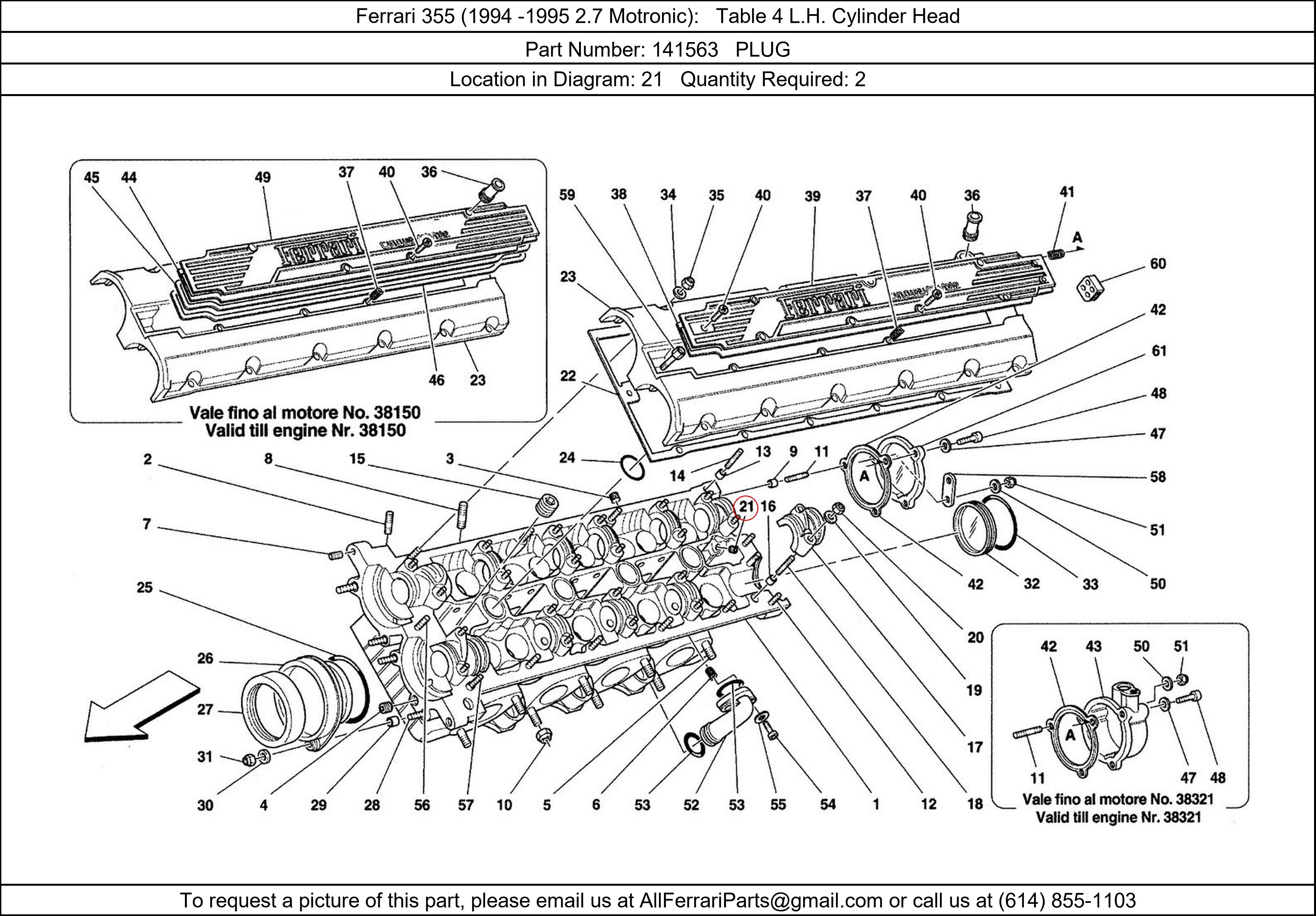 Ferrari Part 141563