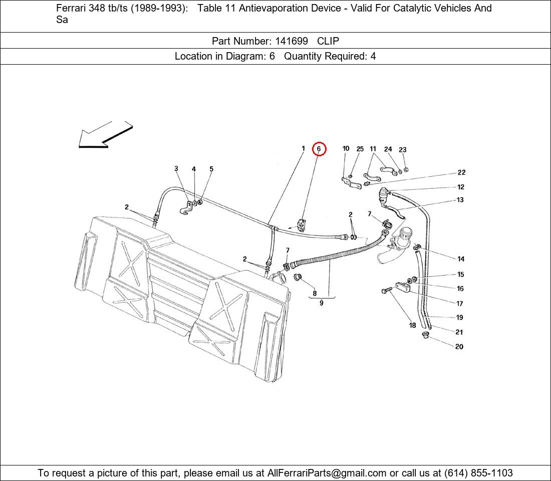 Ferrari Part 141699