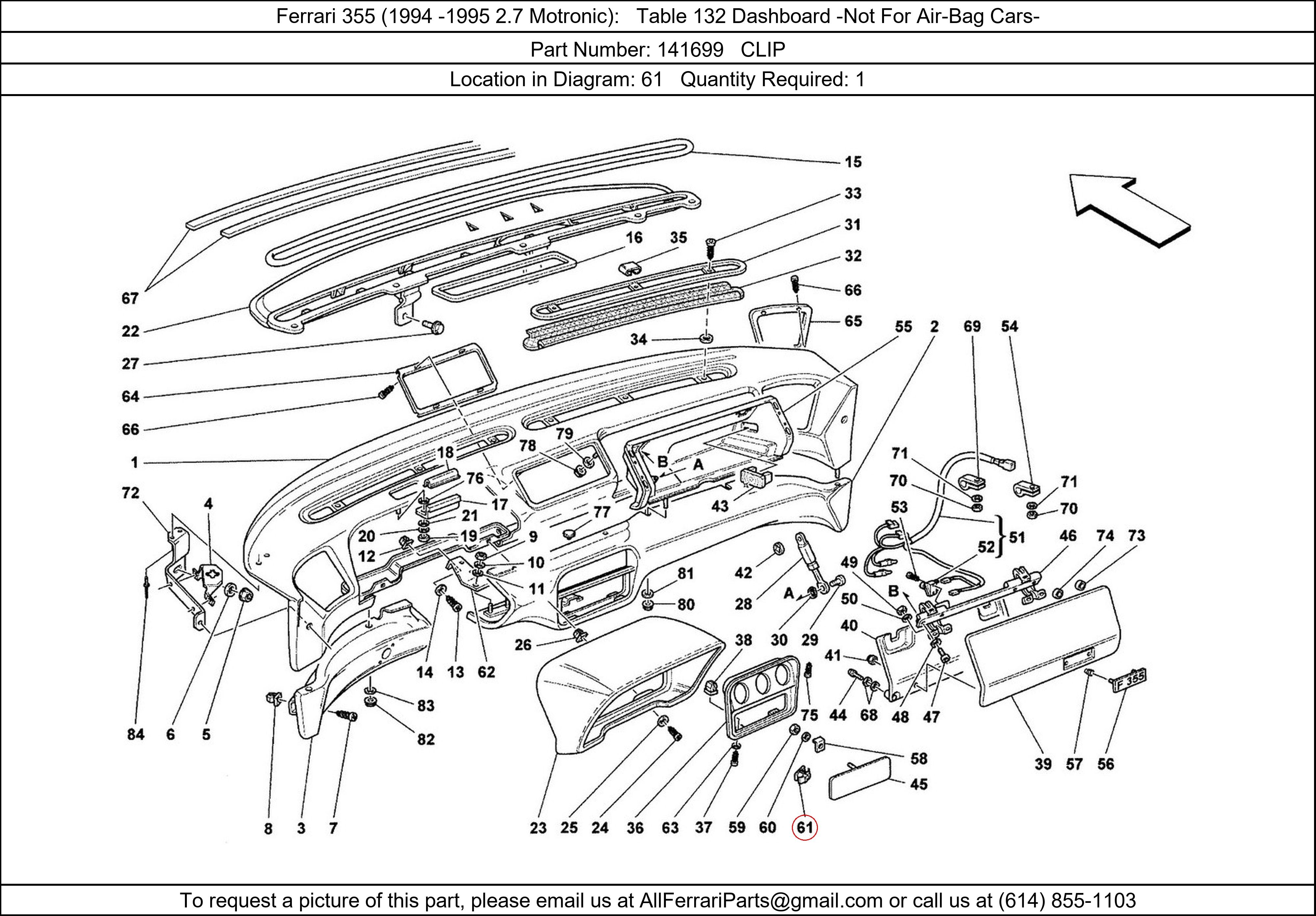 Ferrari Part 141699