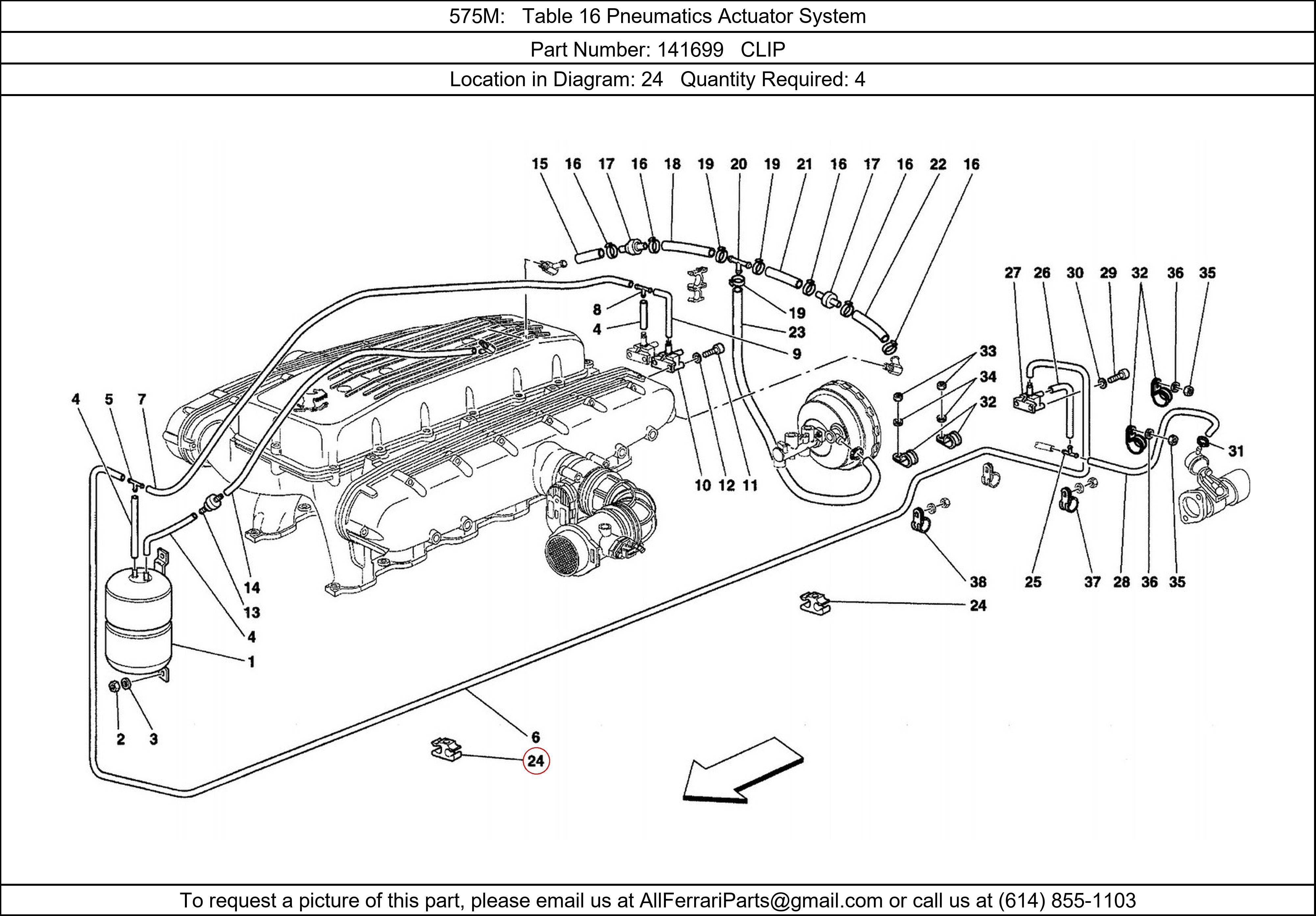 Ferrari Part 141699