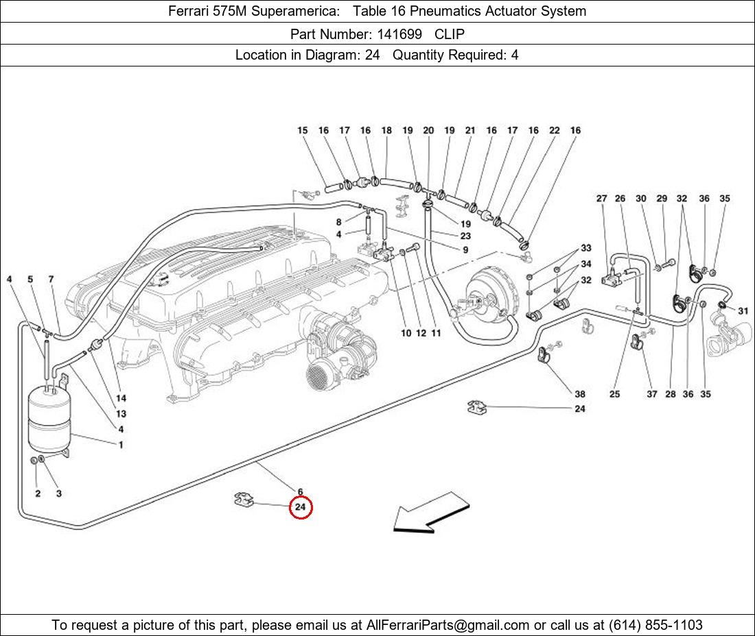 Ferrari Part 141699