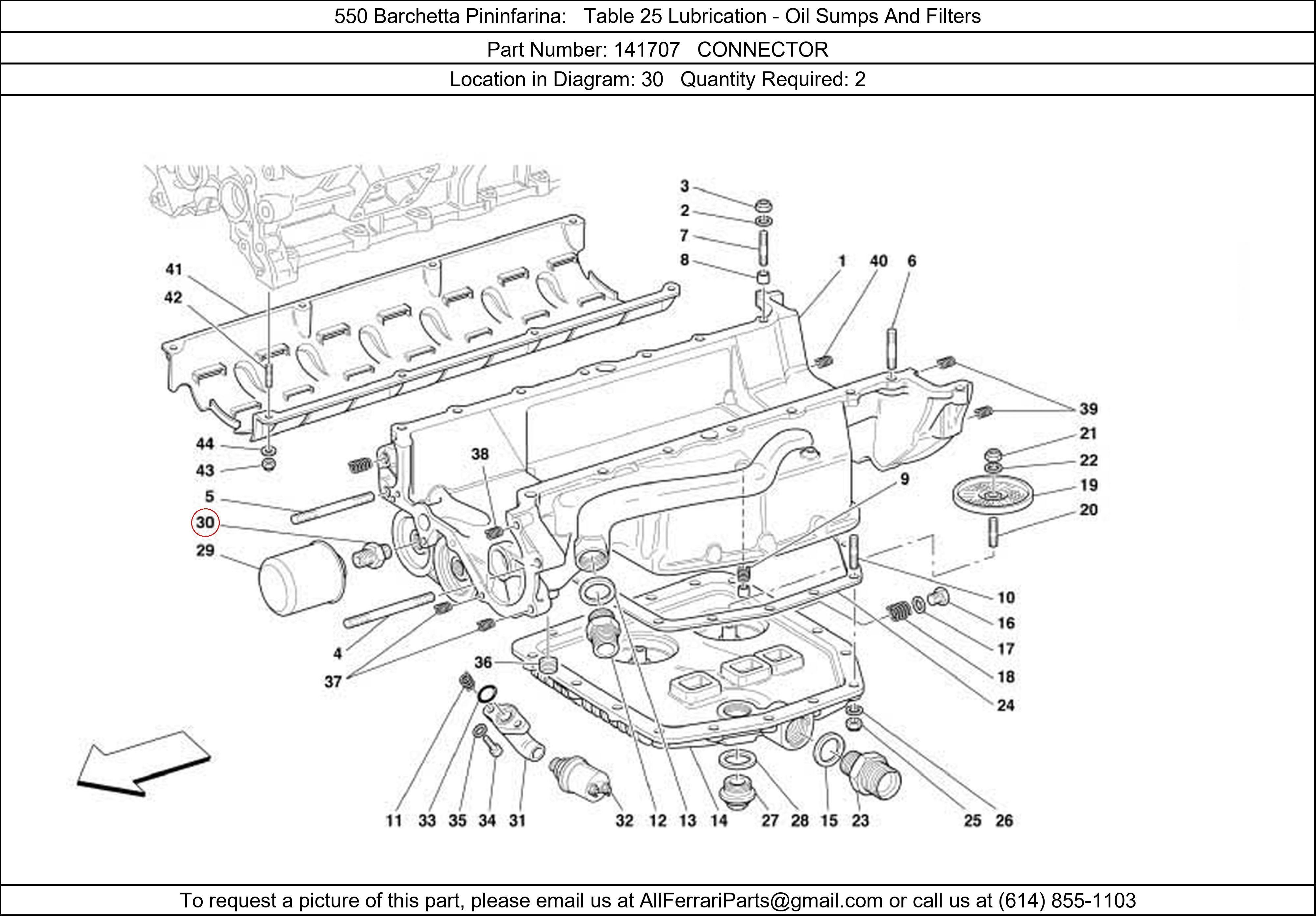 Ferrari Part 141707