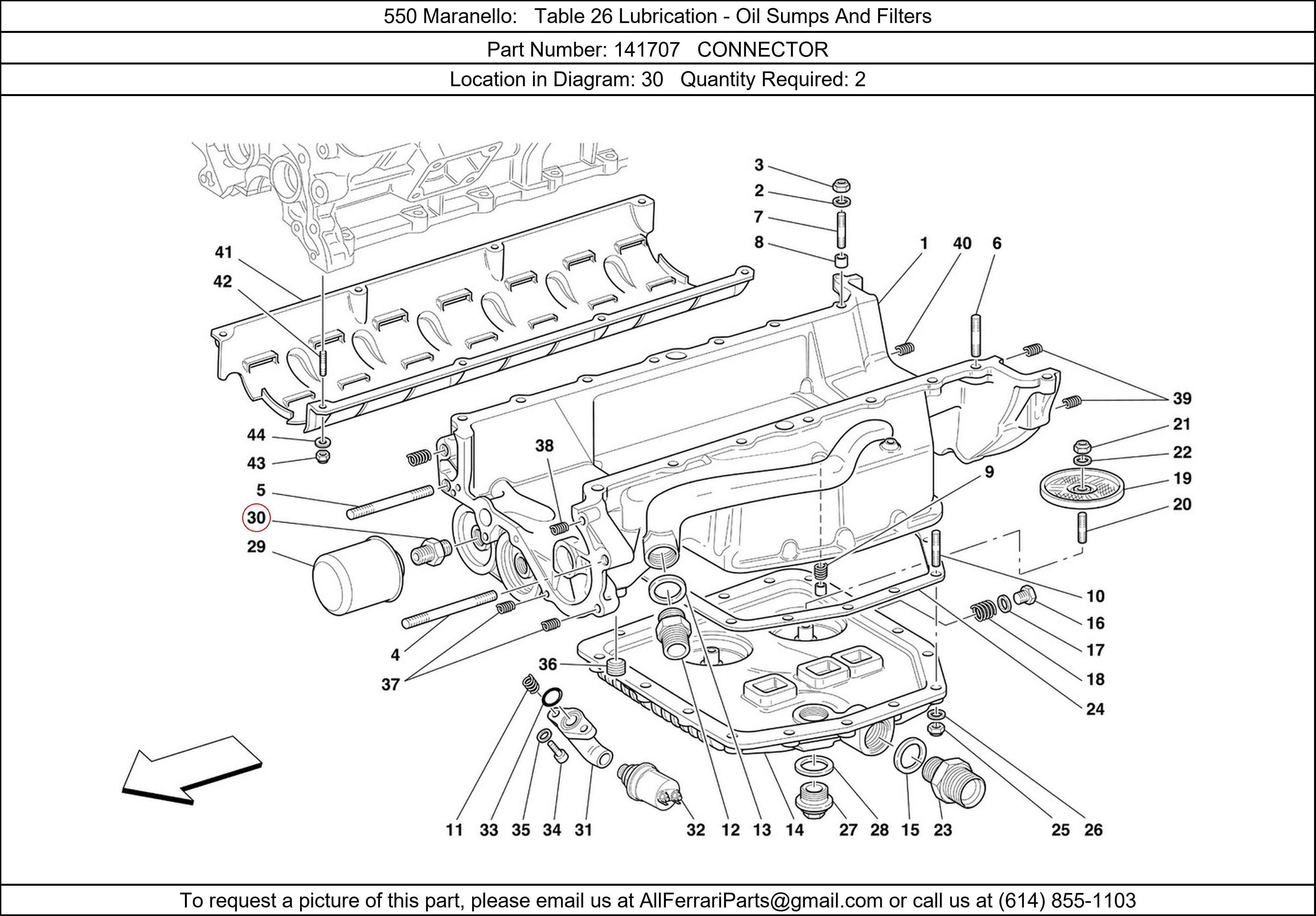 Ferrari Part 141707