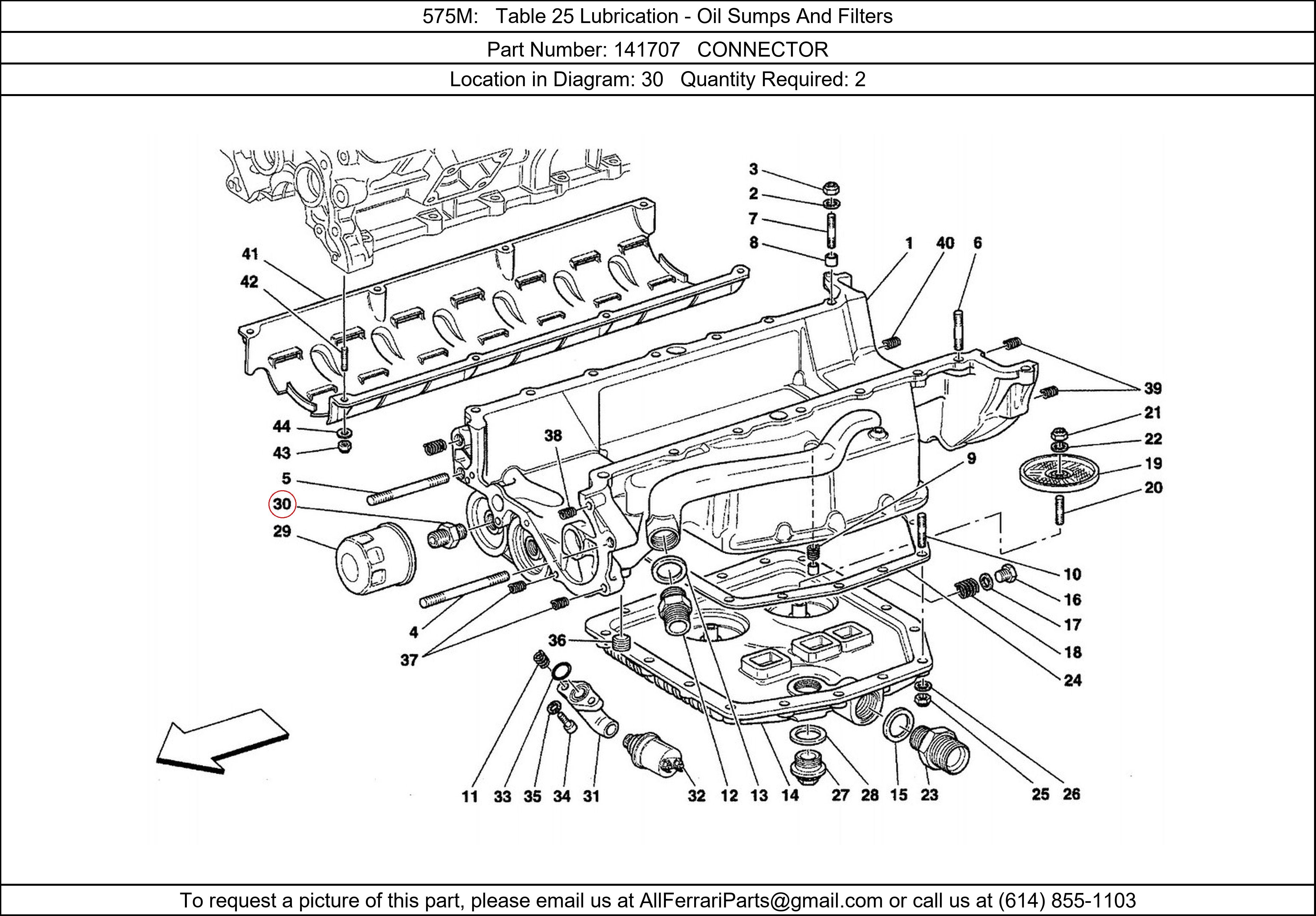 Ferrari Part 141707