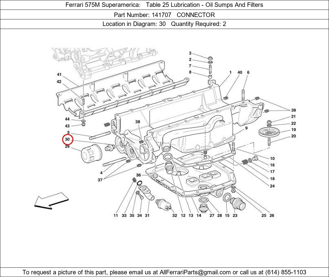 Ferrari Part 141707