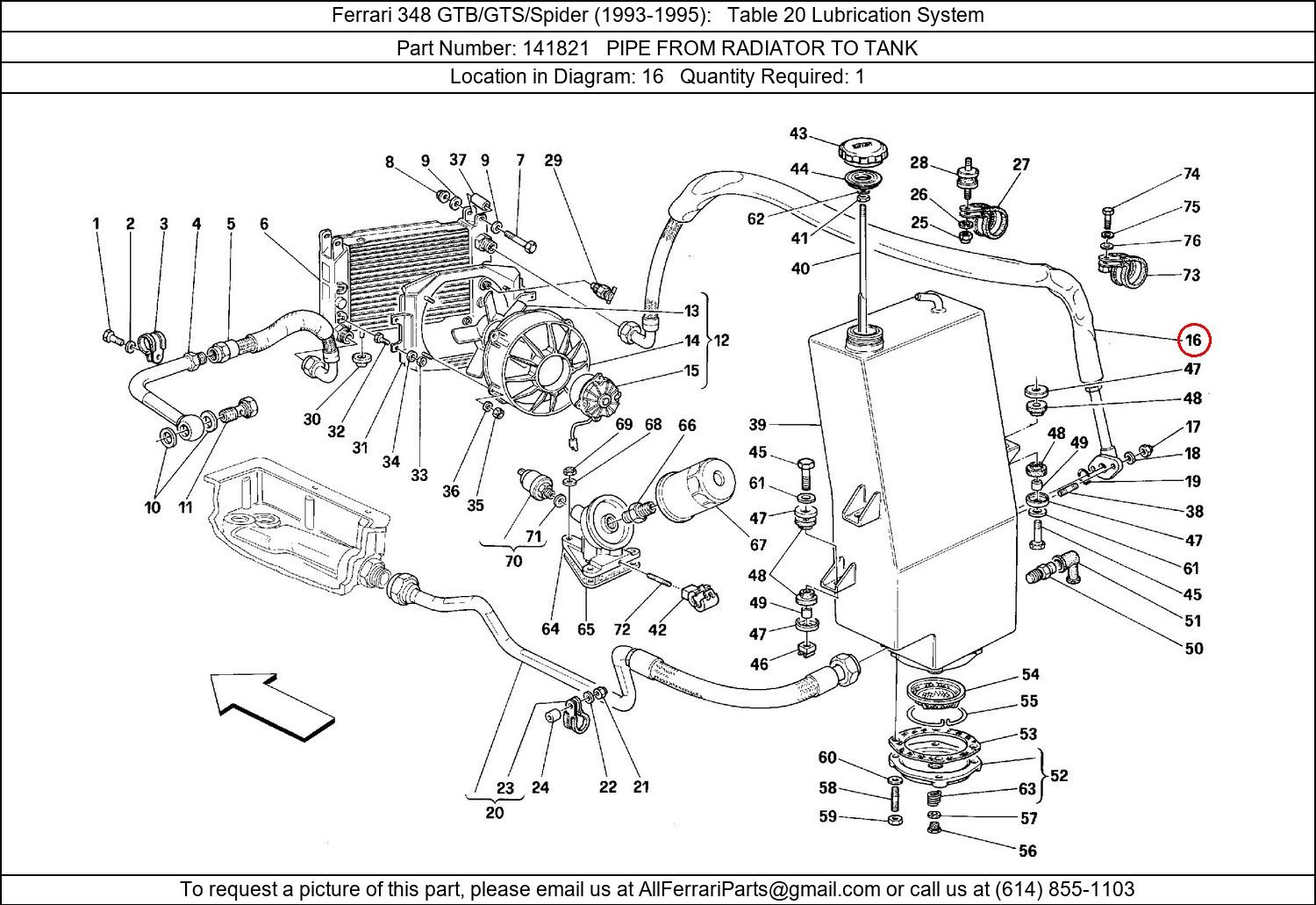 Ferrari Part 141821