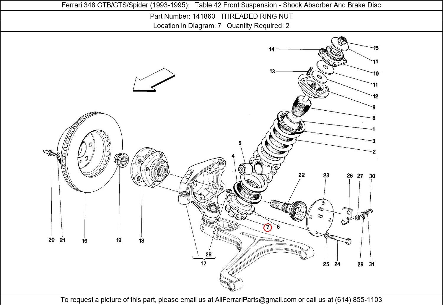 Ferrari Part 141860