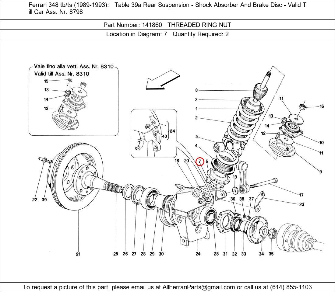 Ferrari Part 141860