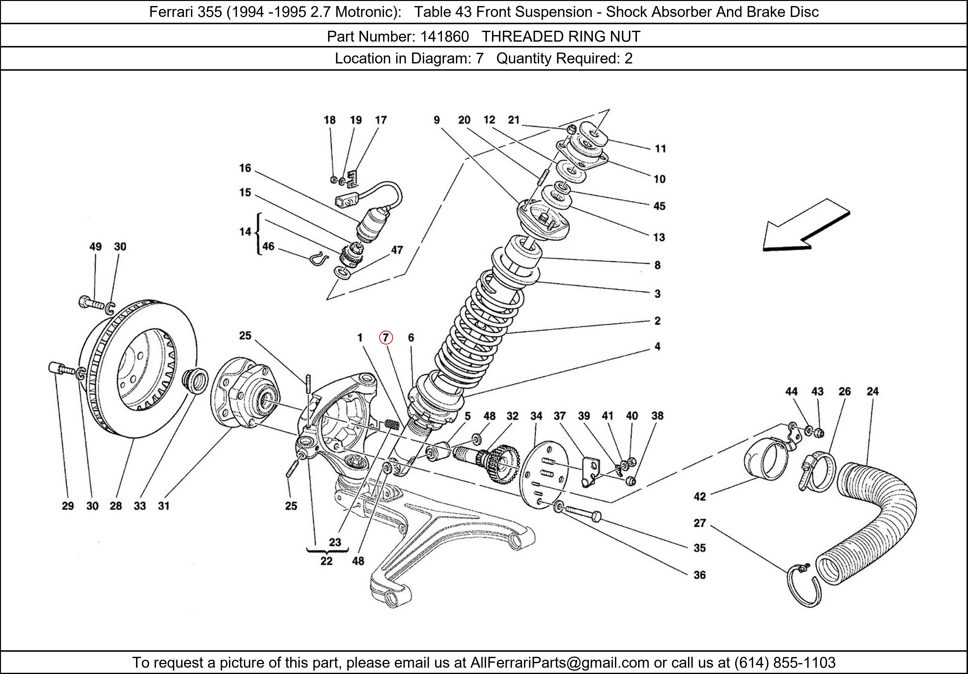 Ferrari Part 141860