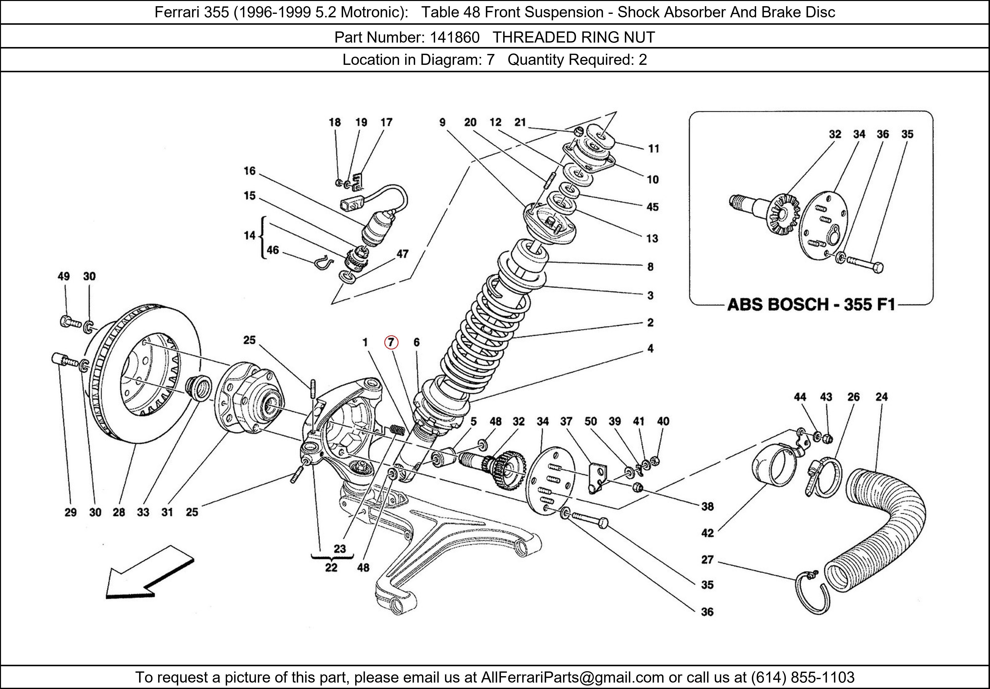 Ferrari Part 141860