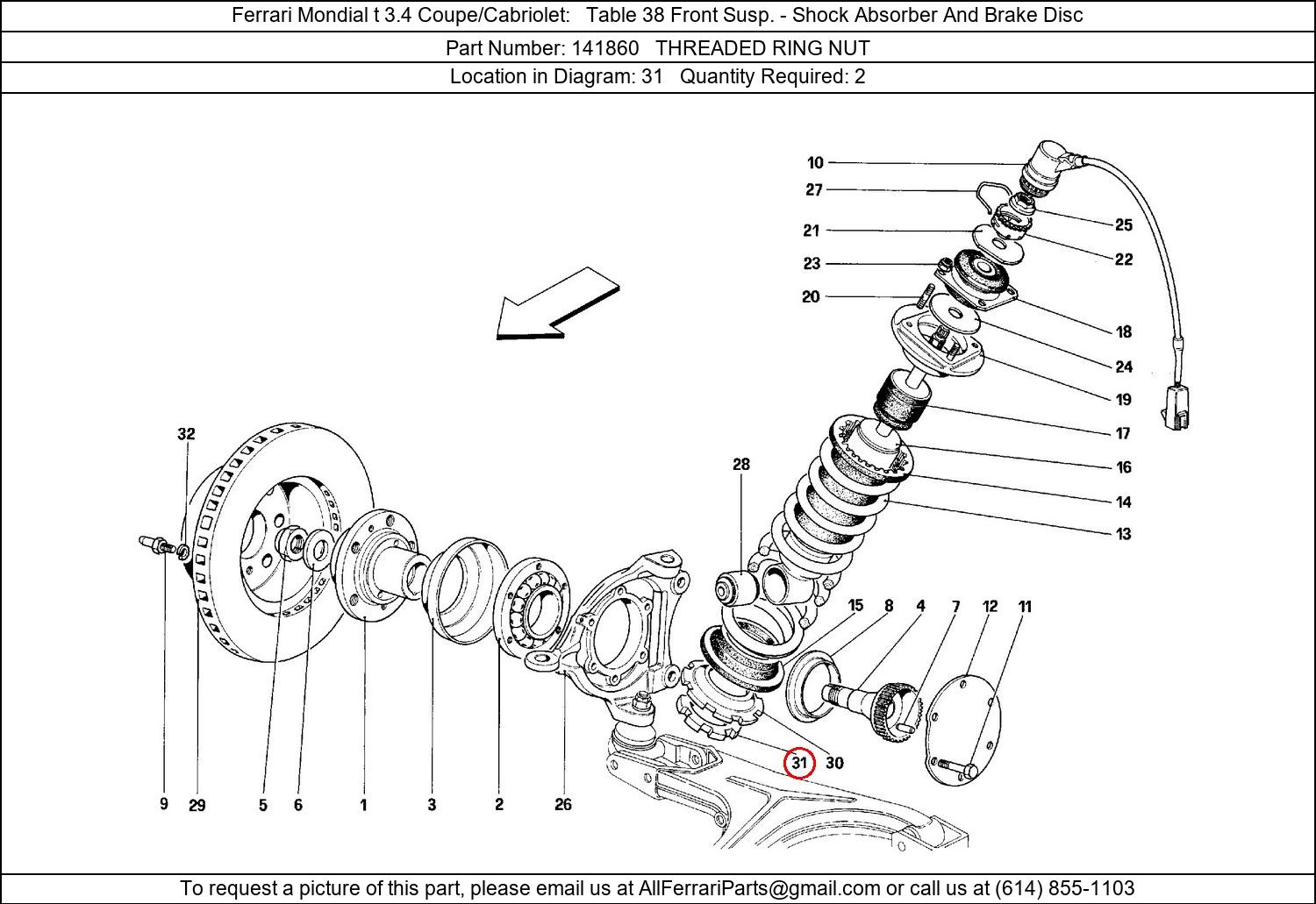 Ferrari Part 141860