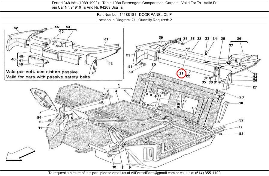 Ferrari Part 14188181