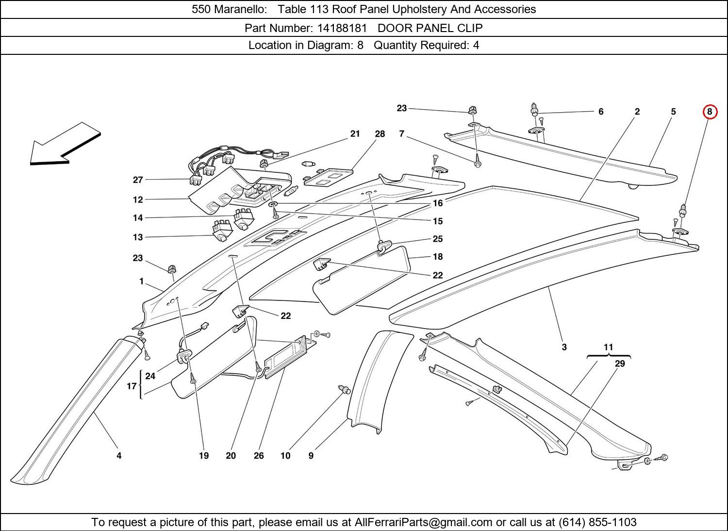 Ferrari Part 14188181