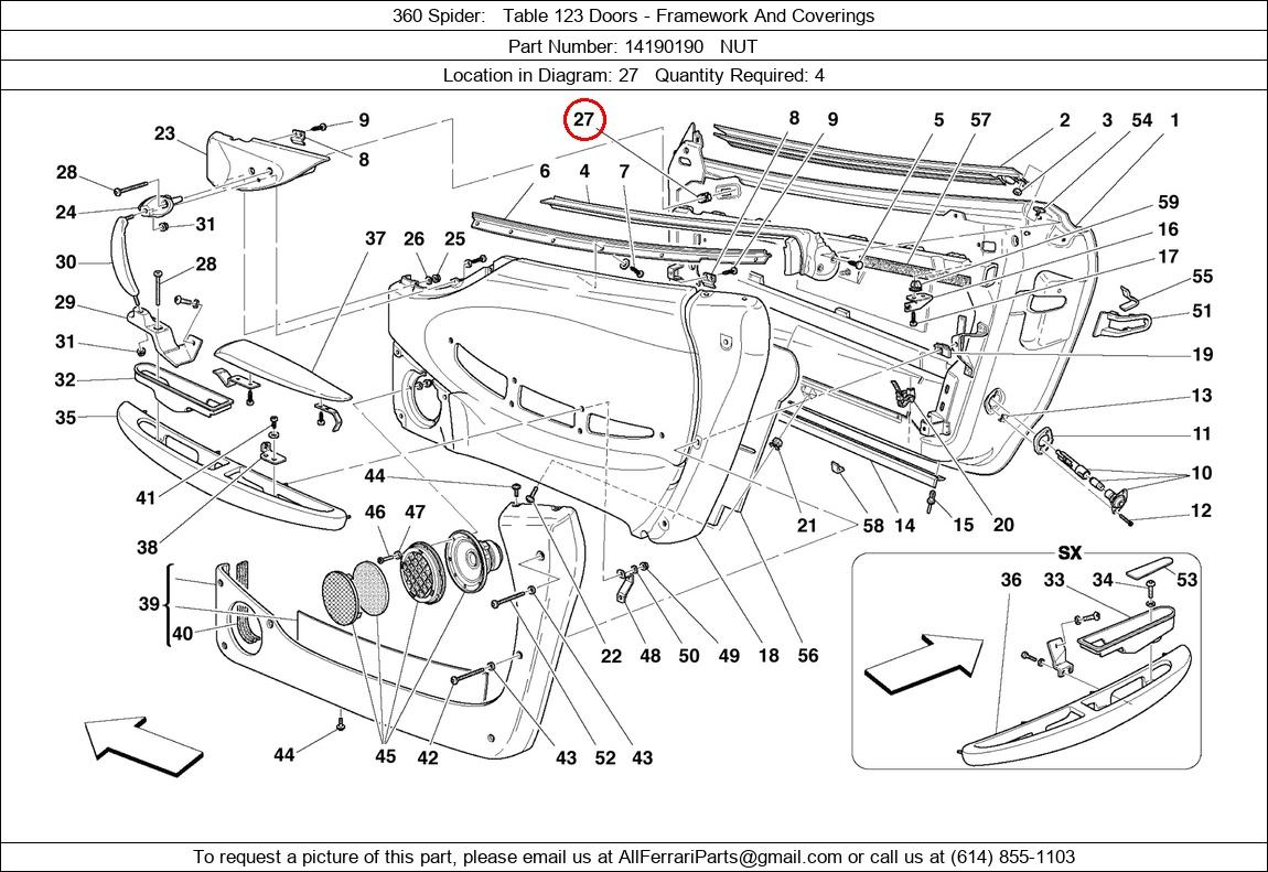 Ferrari Part 14190190