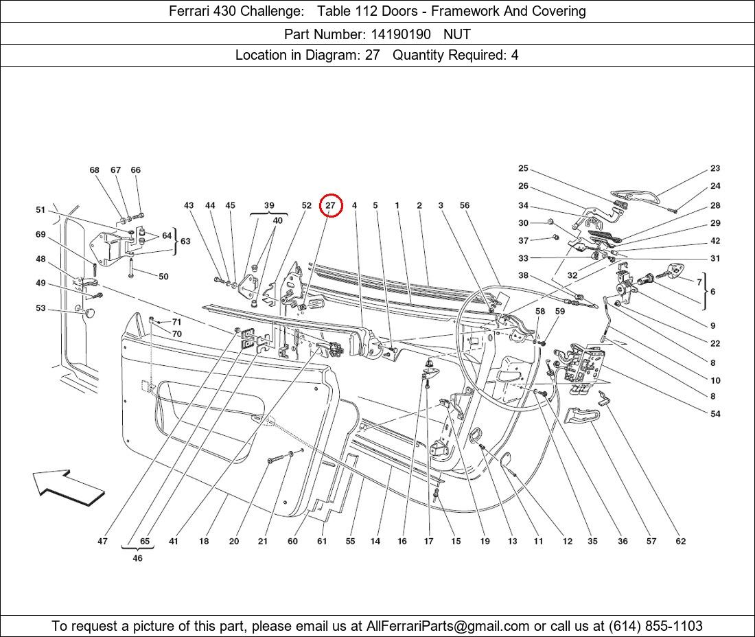 Ferrari Part 14190190