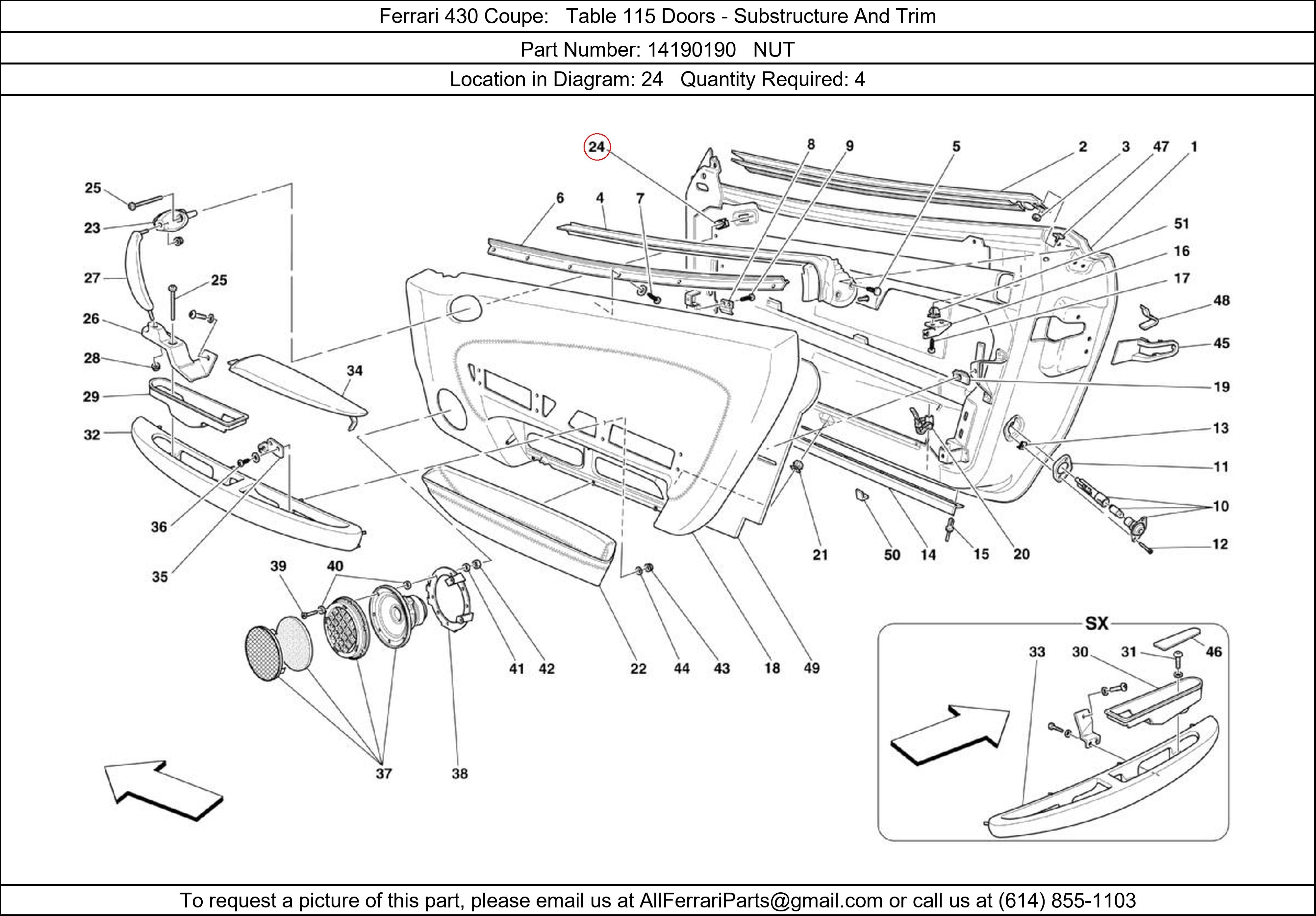 Ferrari Part 14190190