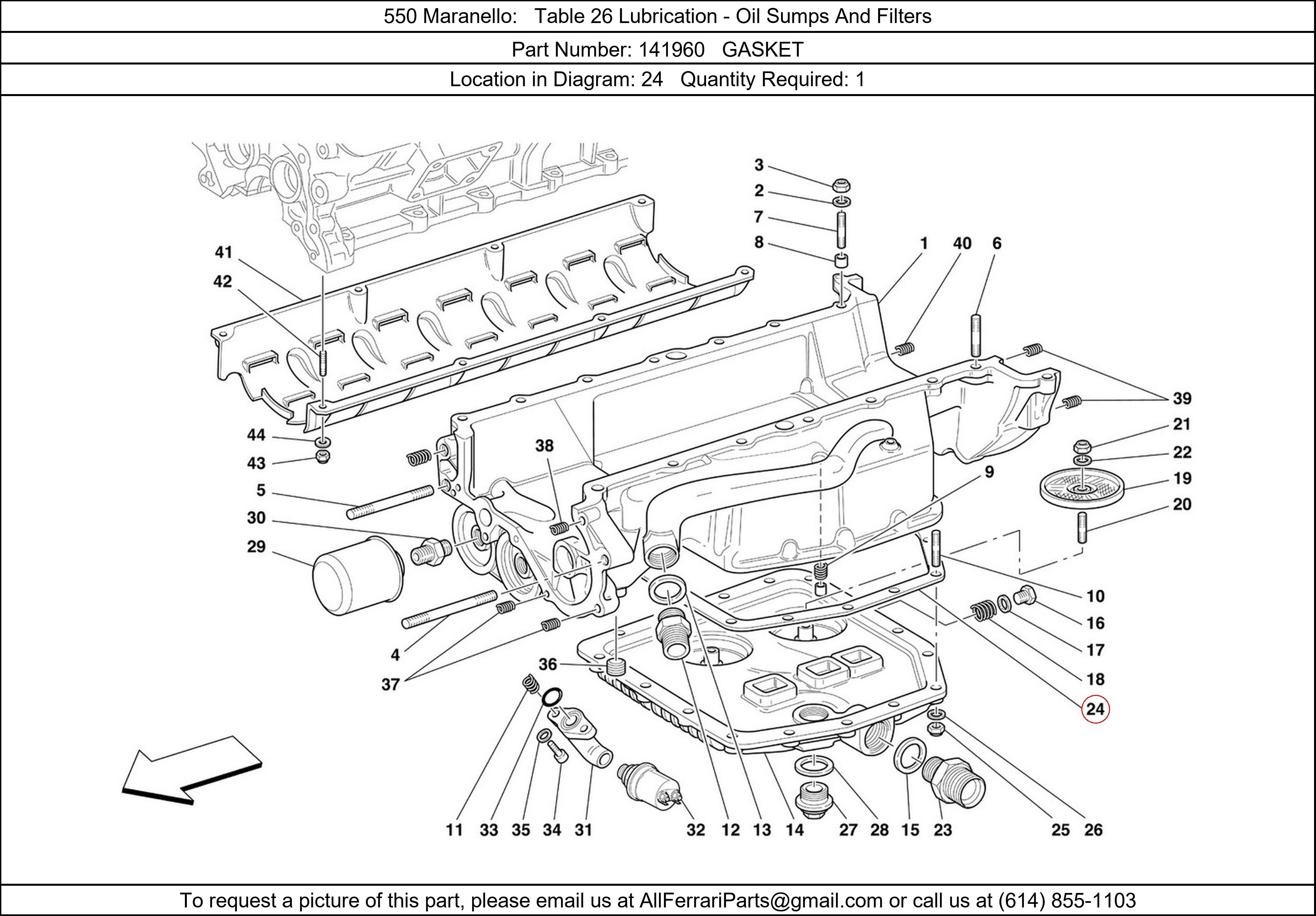 Ferrari Part 141960