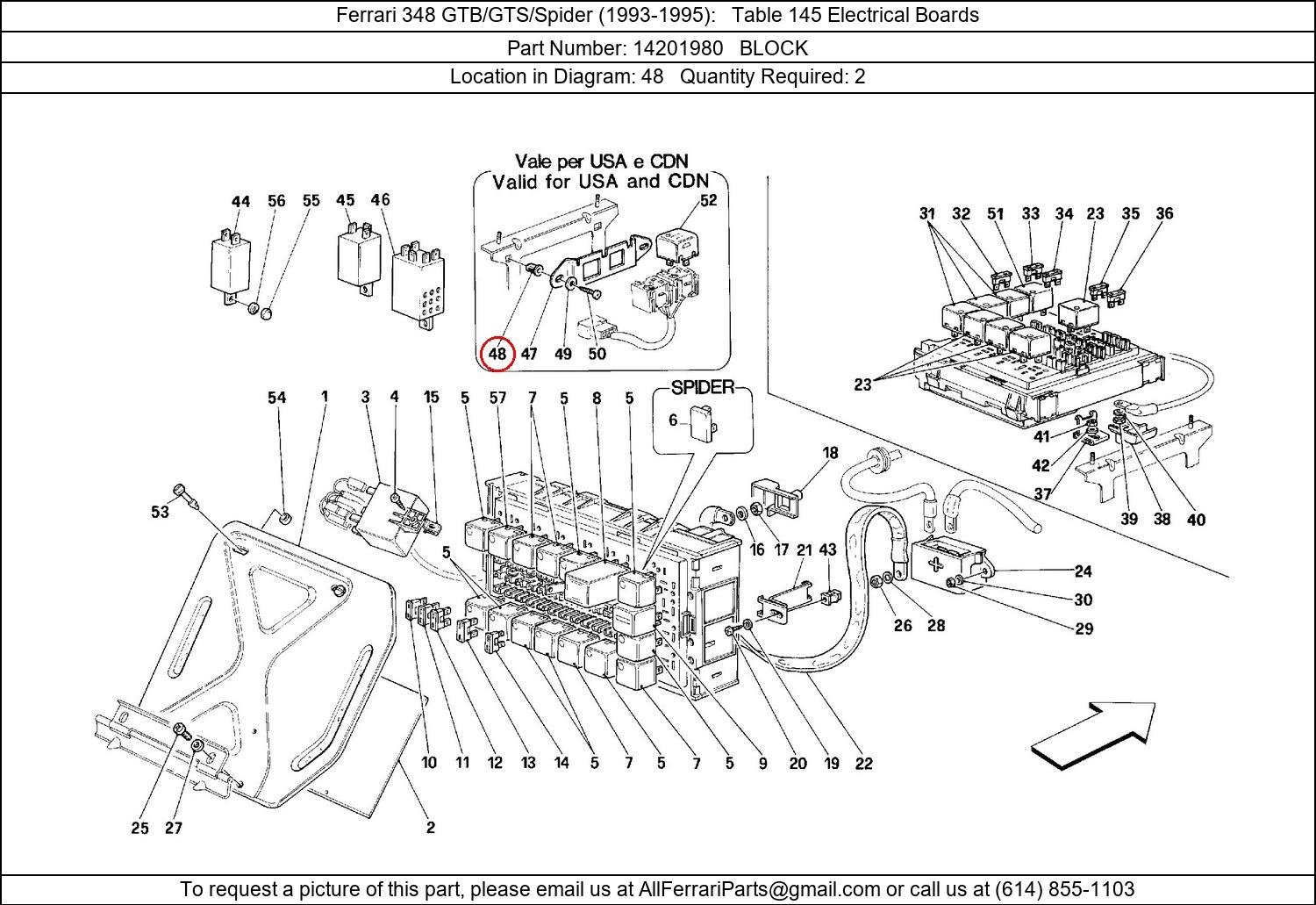 Ferrari Part 14201980