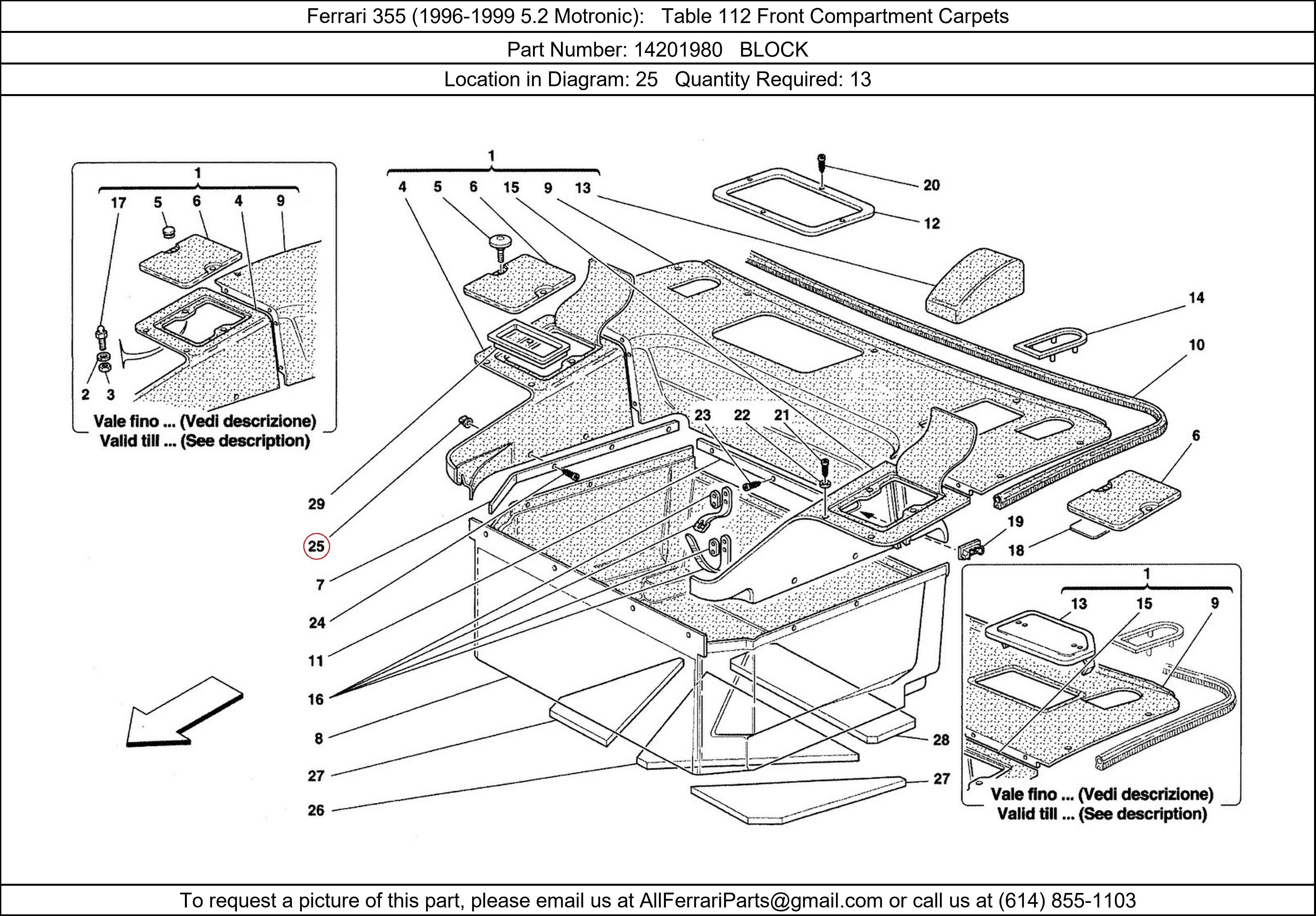 Ferrari Part 14201980