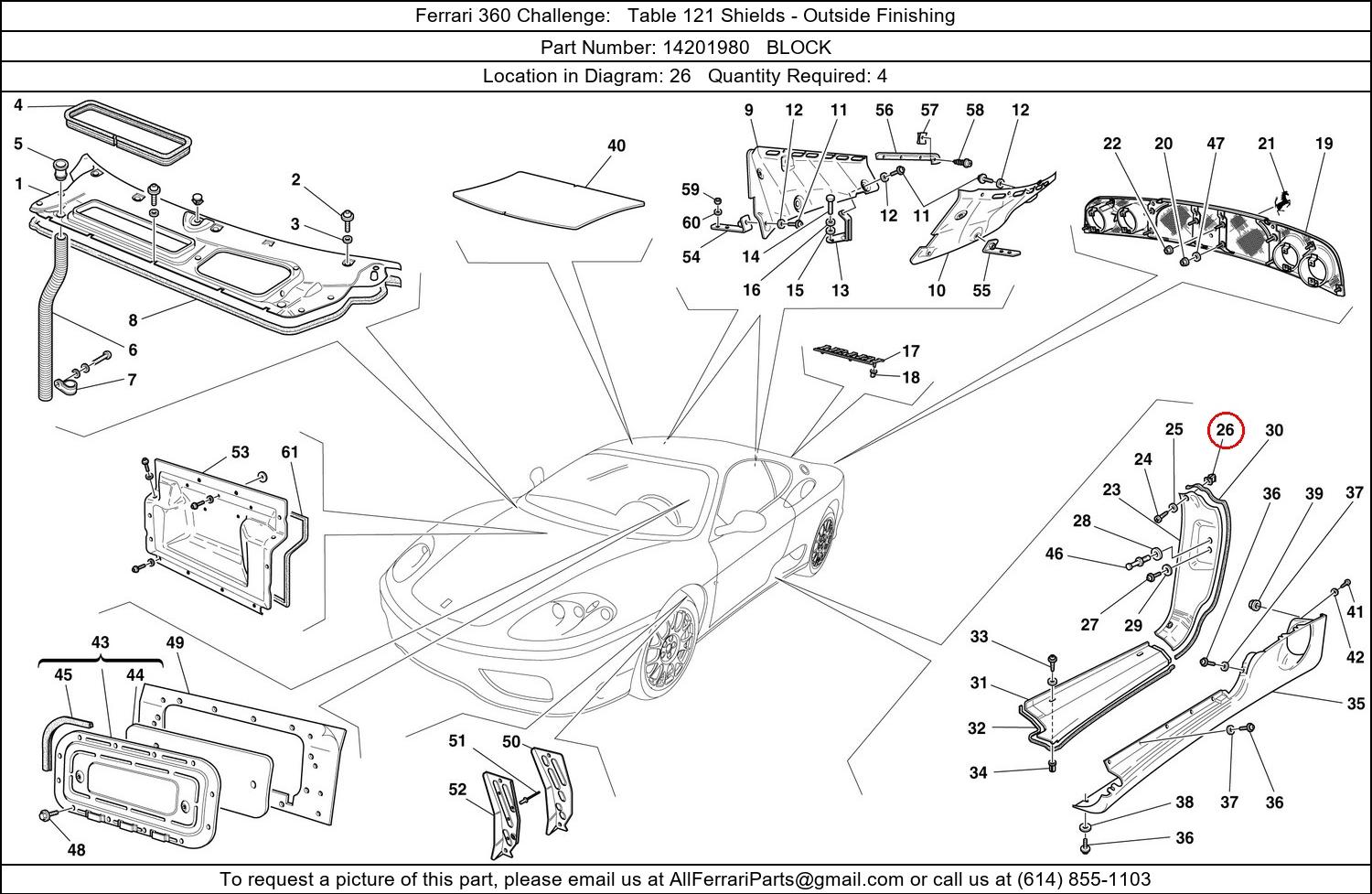 Ferrari Part 14201980