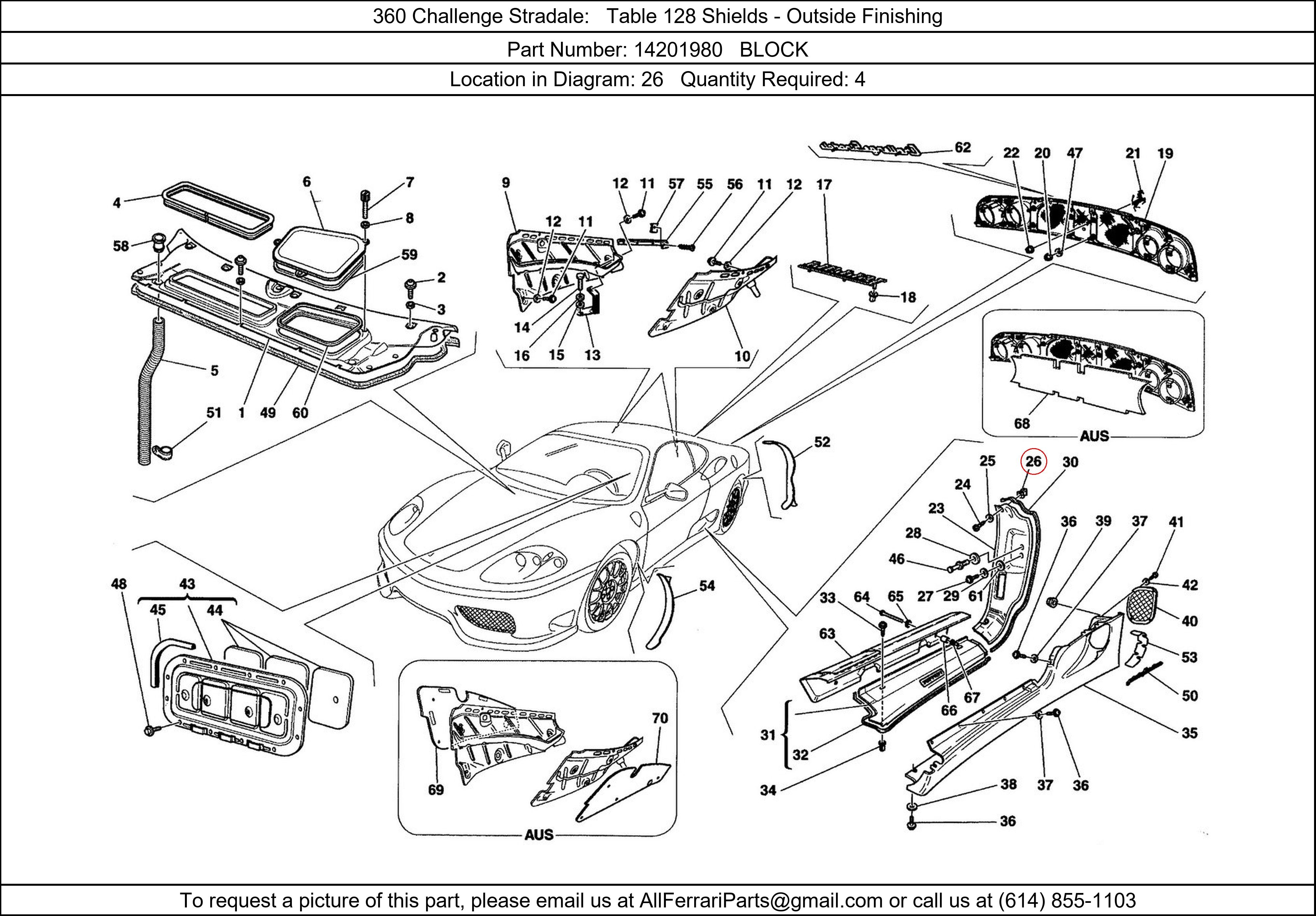 Ferrari Part 14201980