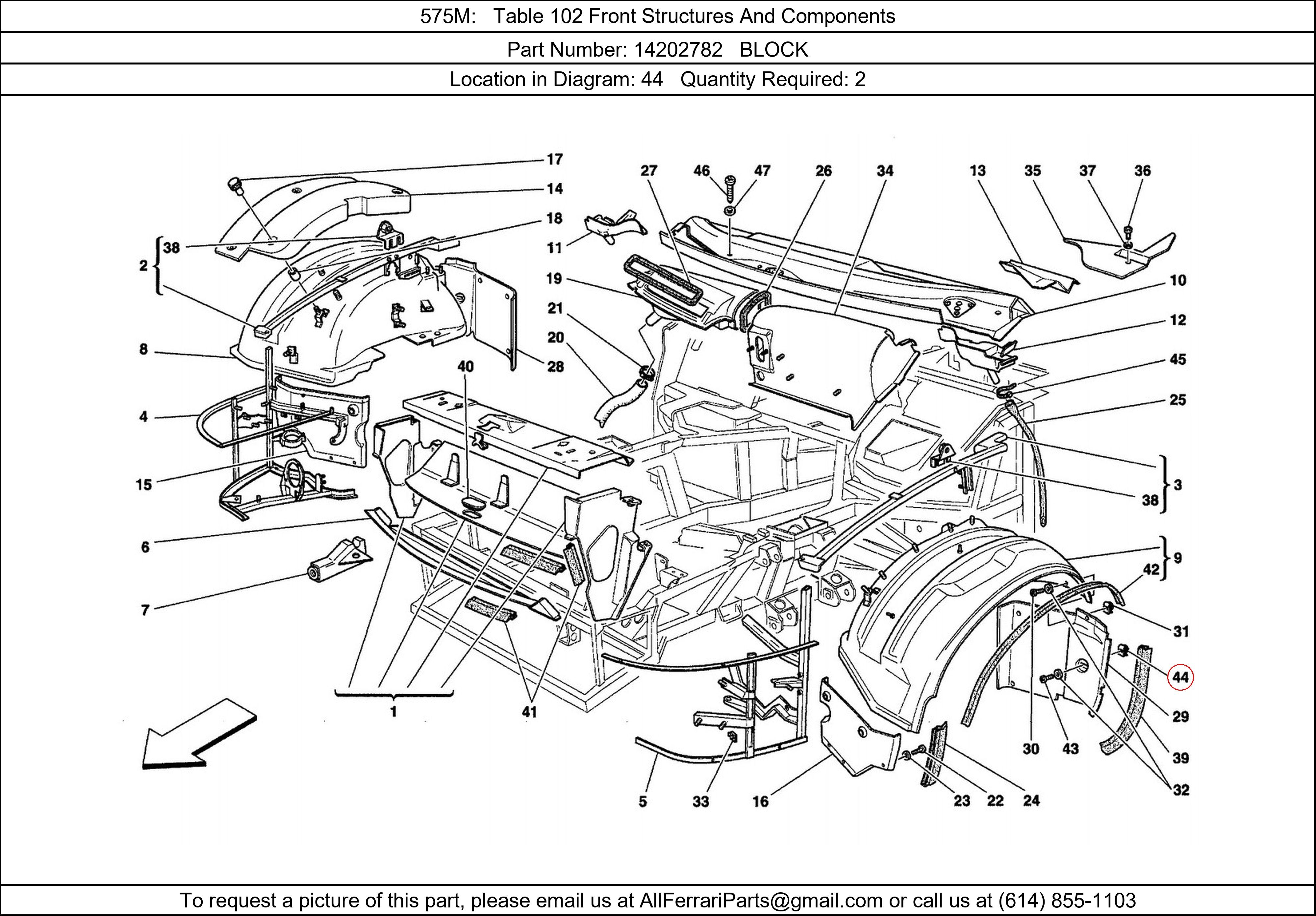 Ferrari Part 14202782