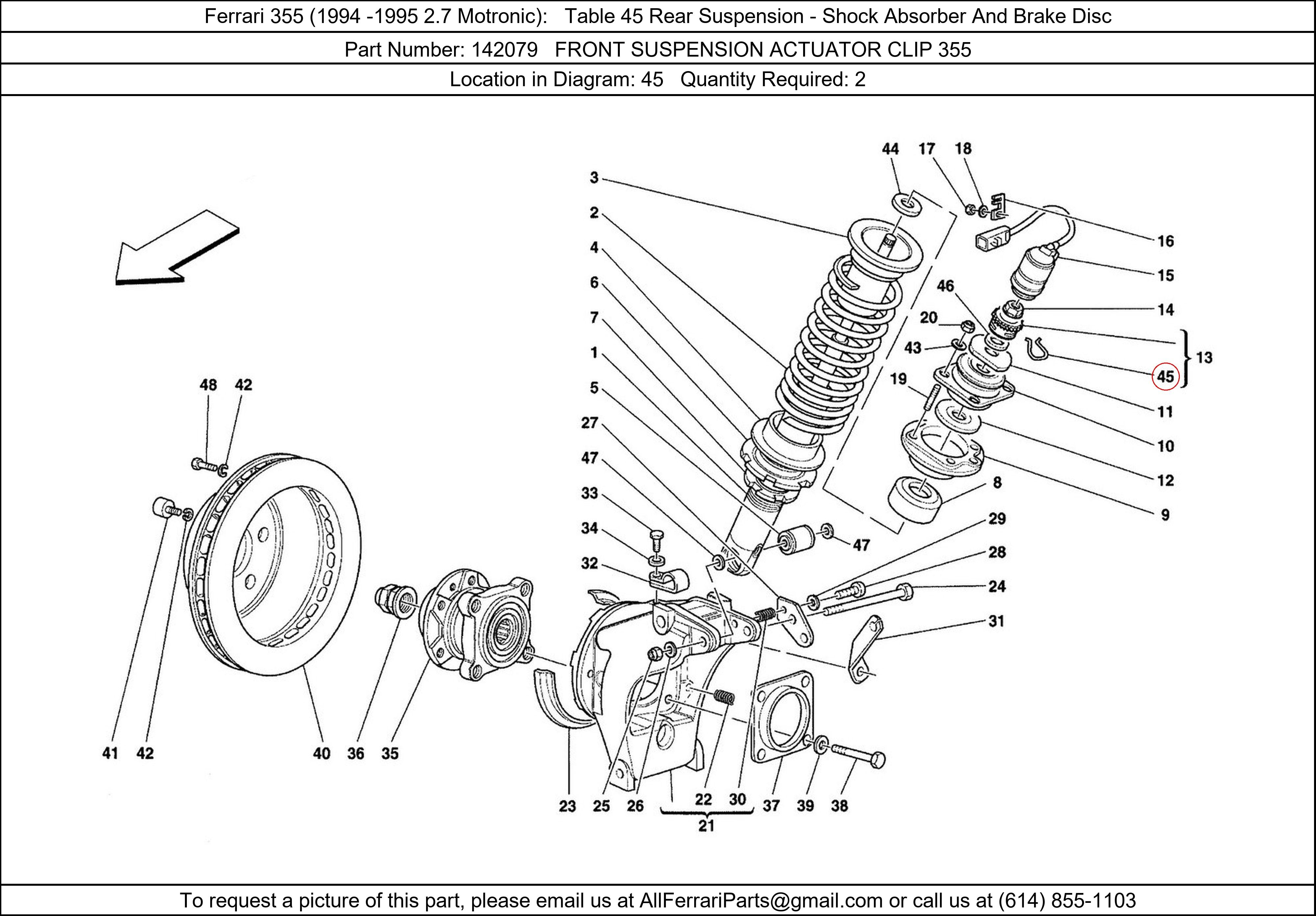 Ferrari Part 142079