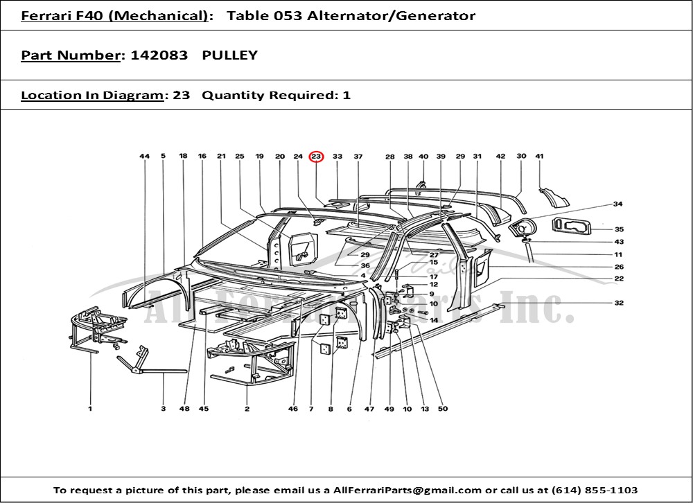 Ferrari Part 142083