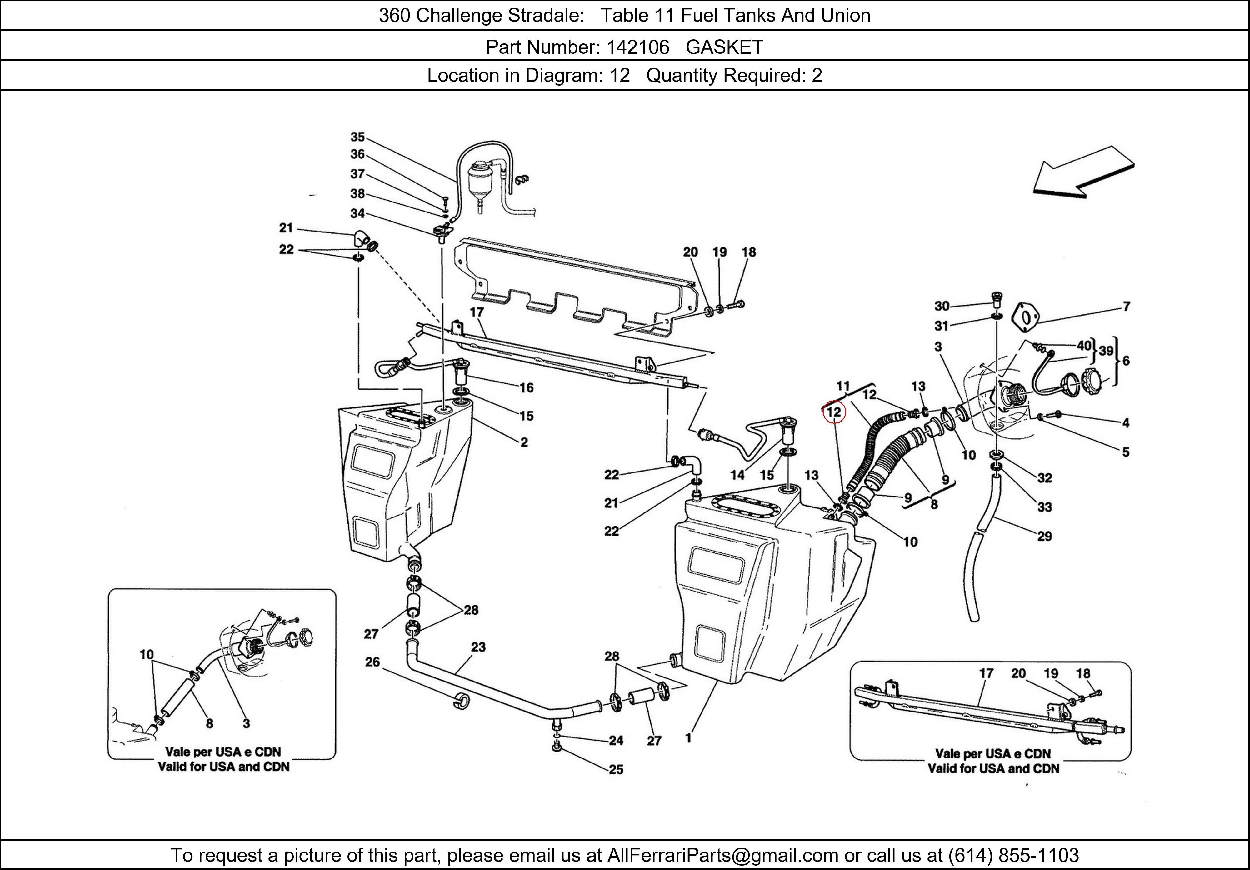 Ferrari Part 142106