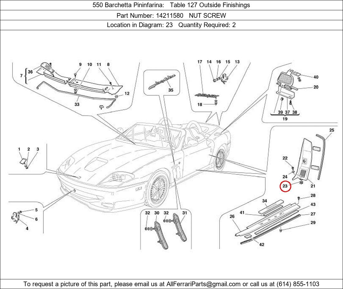 Ferrari Part 14211580