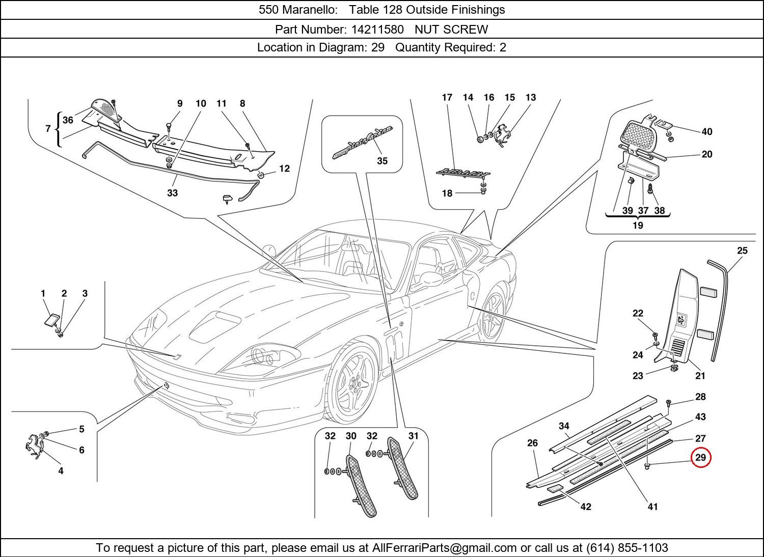 Ferrari Part 14211580