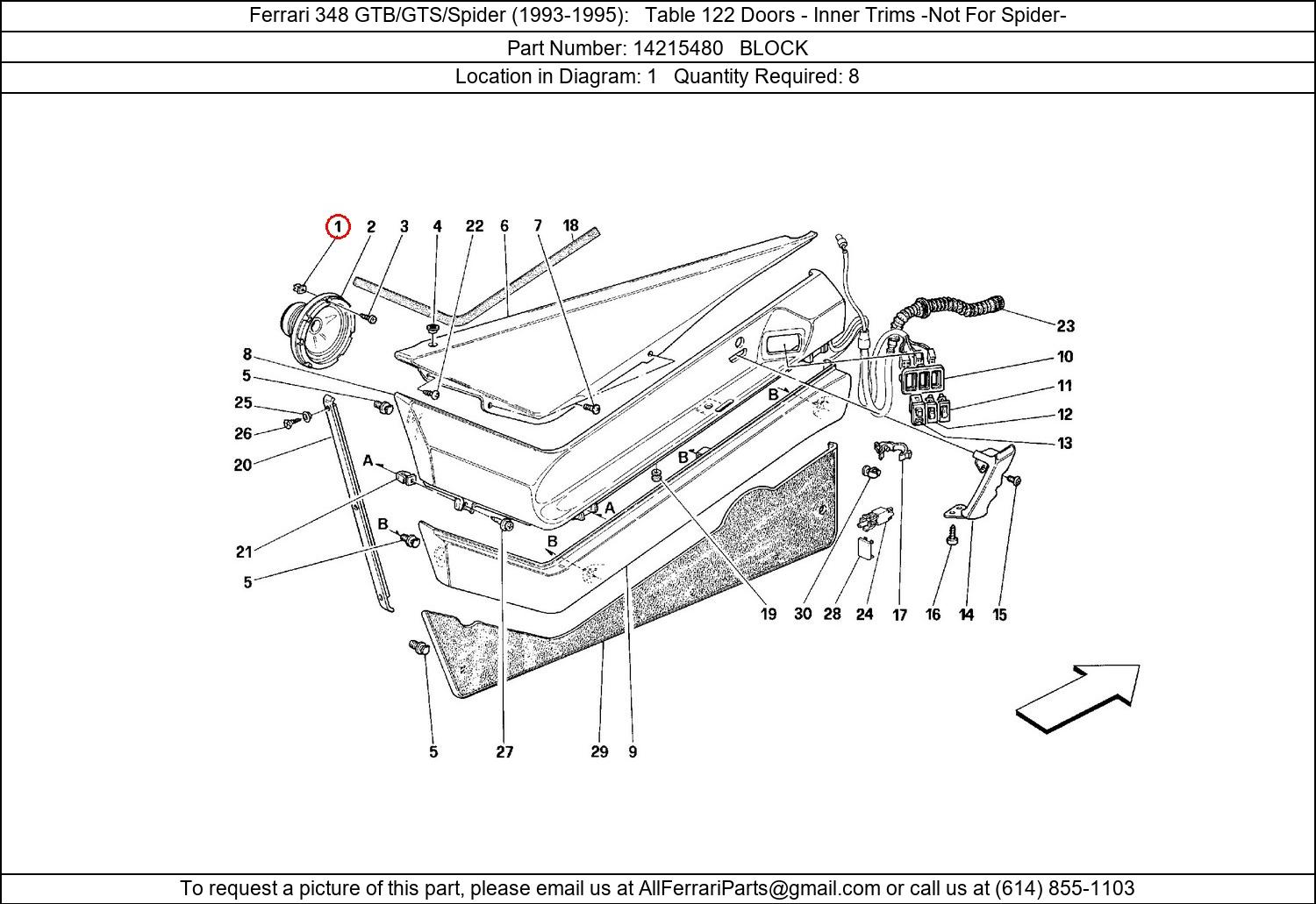 Ferrari Part 14215480