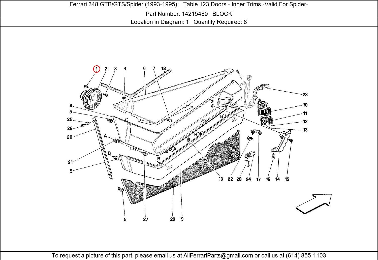 Ferrari Part 14215480