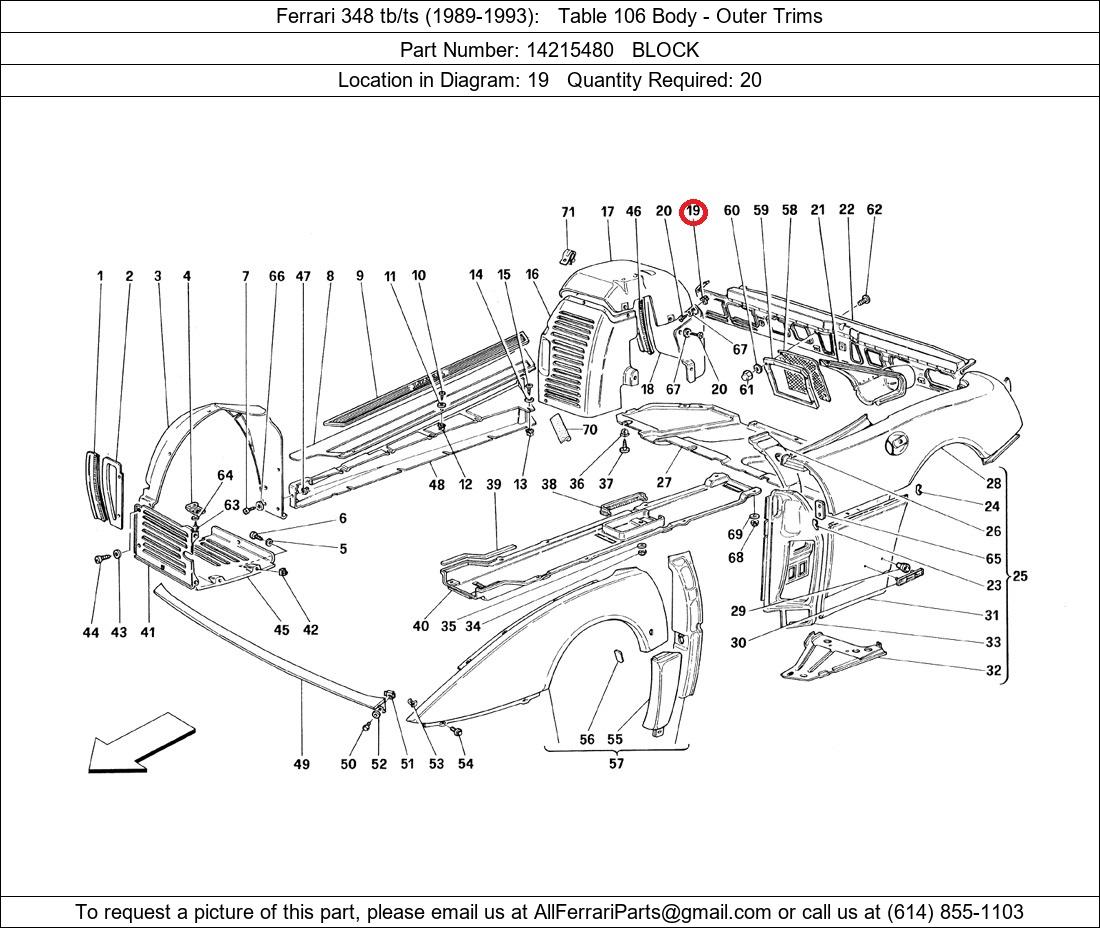 Ferrari Part 14215480