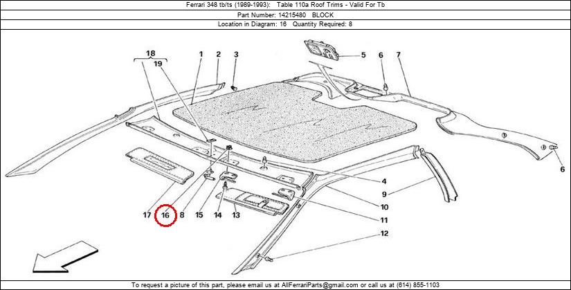 Ferrari Part 14215480