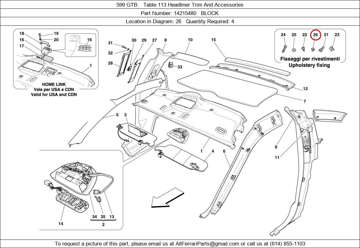 Ferrari Part 14215480