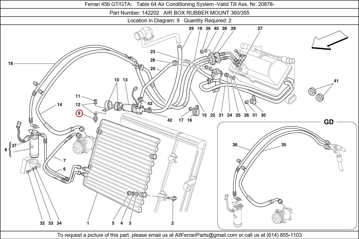 Ferrari Part 142202