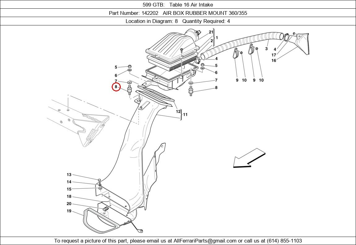 Ferrari Part 142202