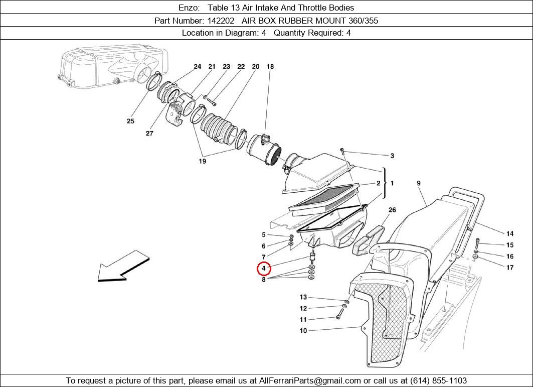 Ferrari Part 142202