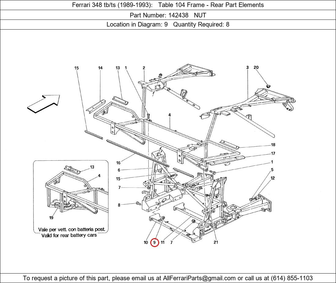 Ferrari Part 142438