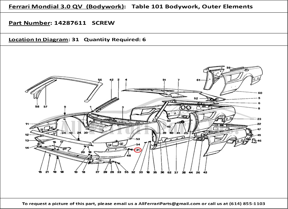 Ferrari Part 14287611