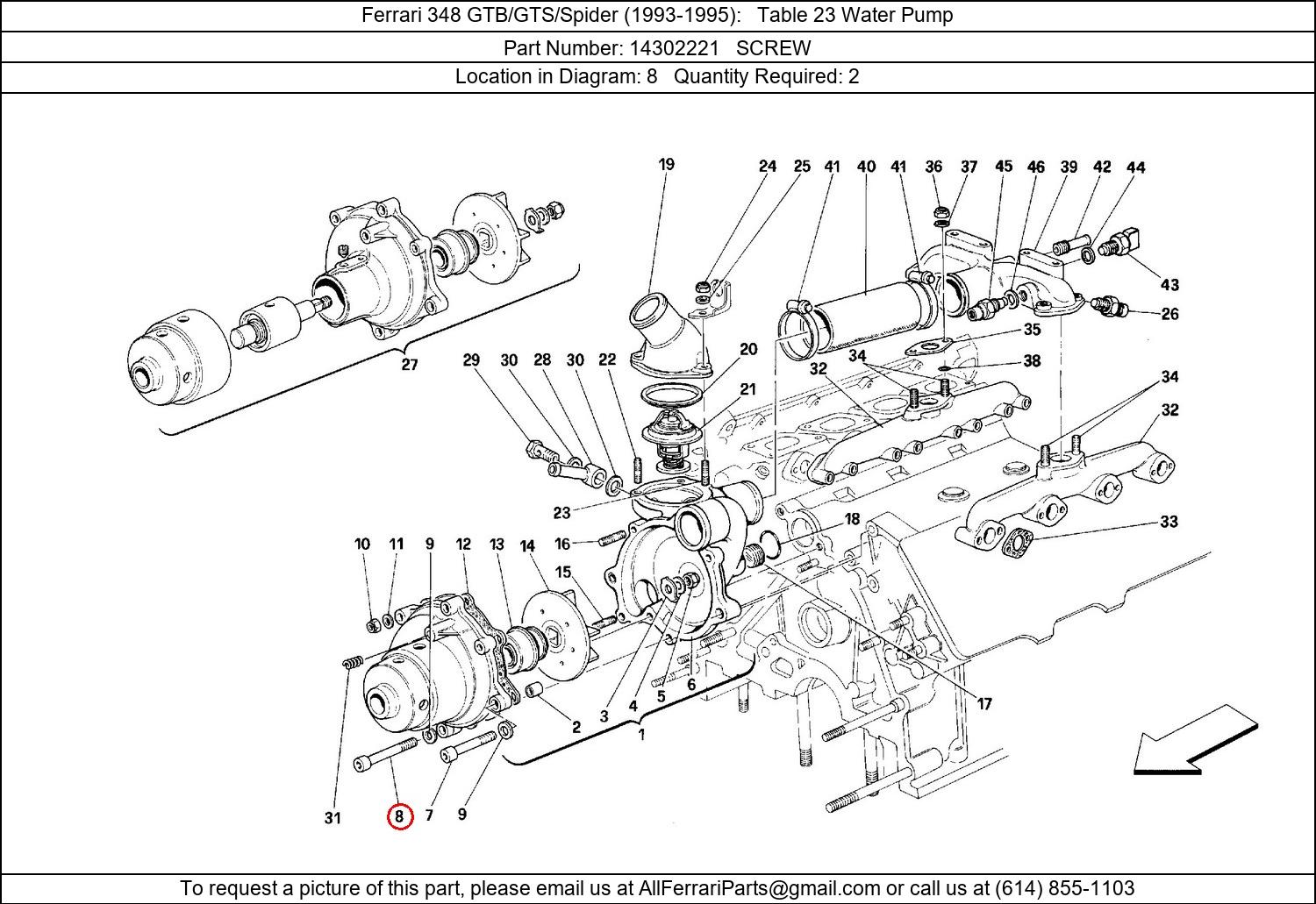 Ferrari Part 14302221